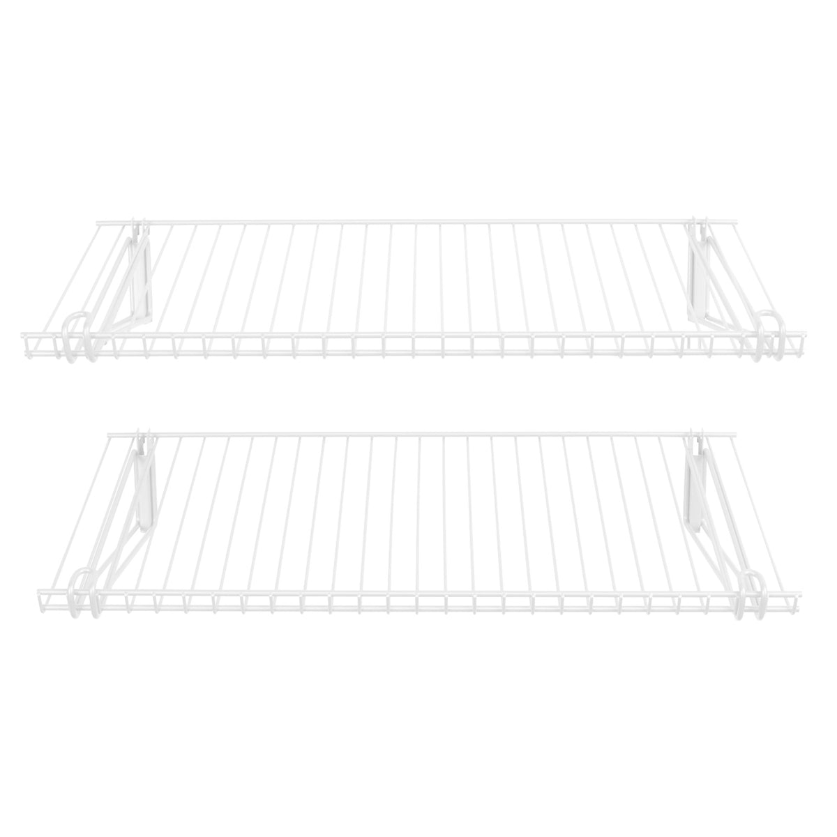 Rubbermaid FG3H9100WHT Configurations Accessories 26-Inch Shelving Kit, White