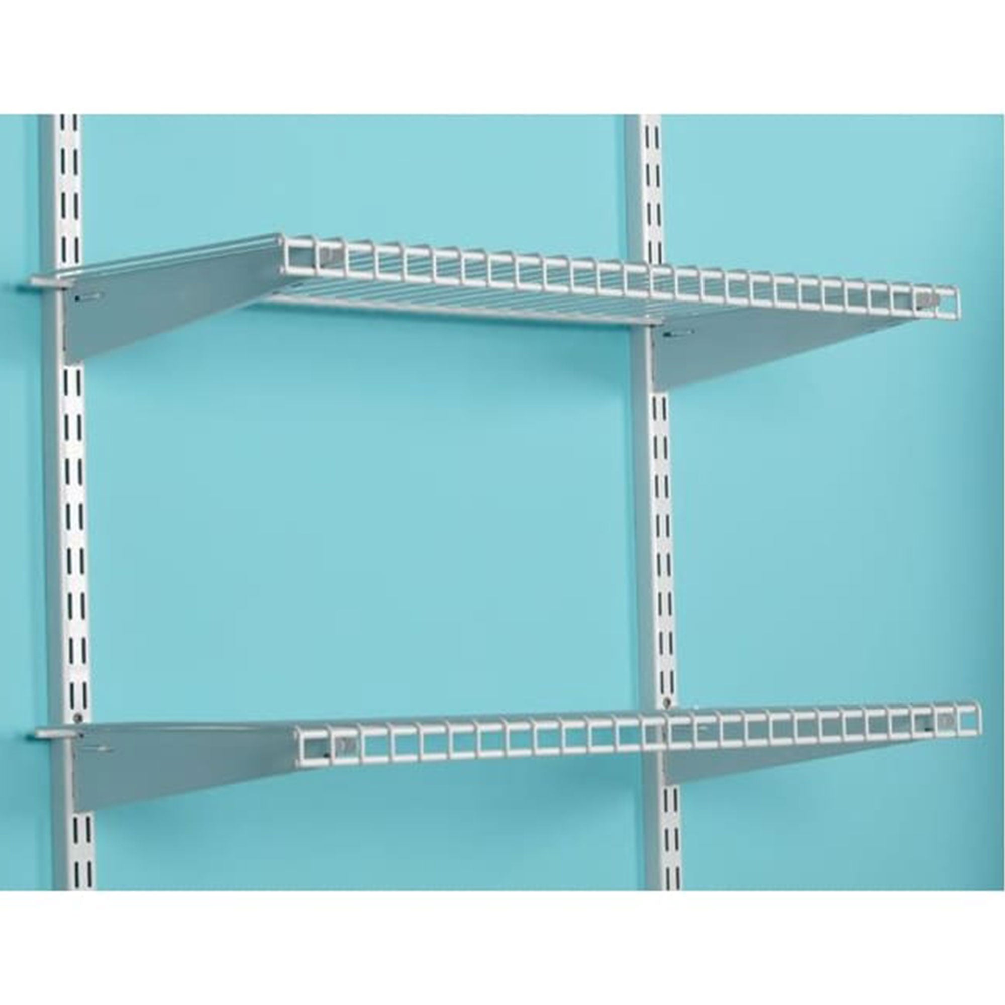 Rubbermaid FG3H9100WHT Configurations Accessories 26-Inch Shelving Kit, White - VMInnovations