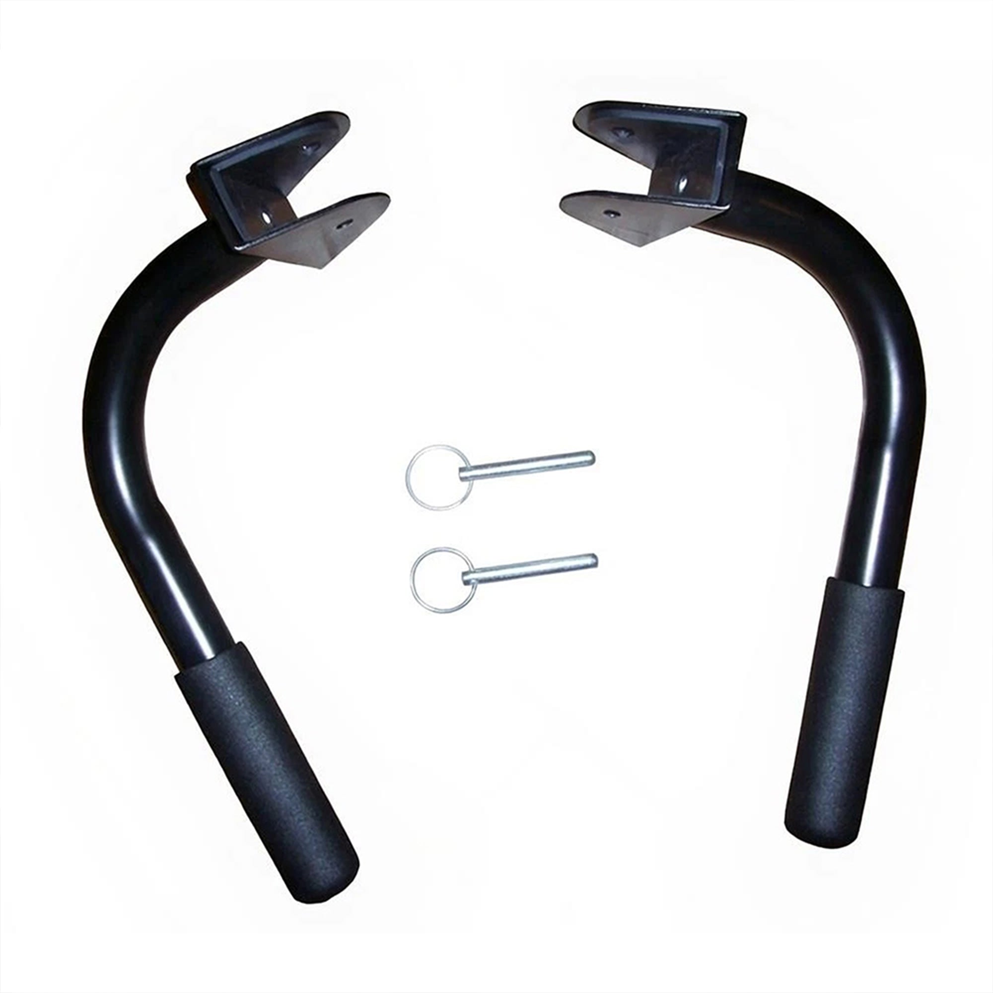 Total Gym Upper Body Press Up Bar Attachments for Home Workout Machines, Black - VMInnovations