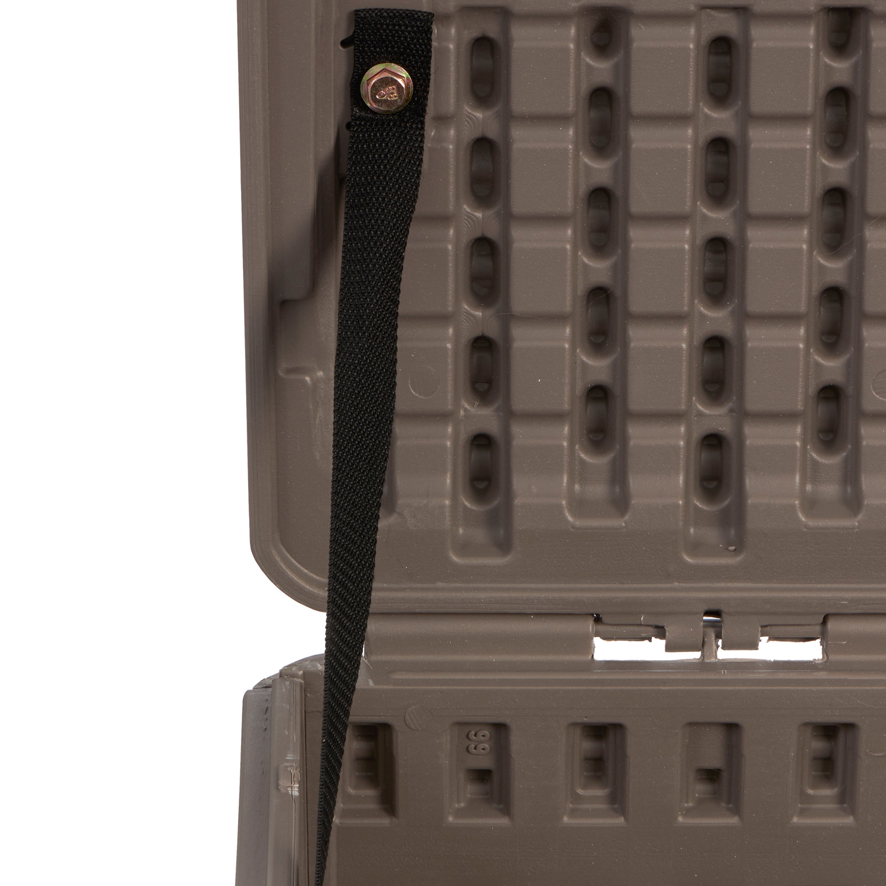 Plastic Development Group 99-Gallon Resin Outdoor Storage Deck Box (Used) - VMInnovations