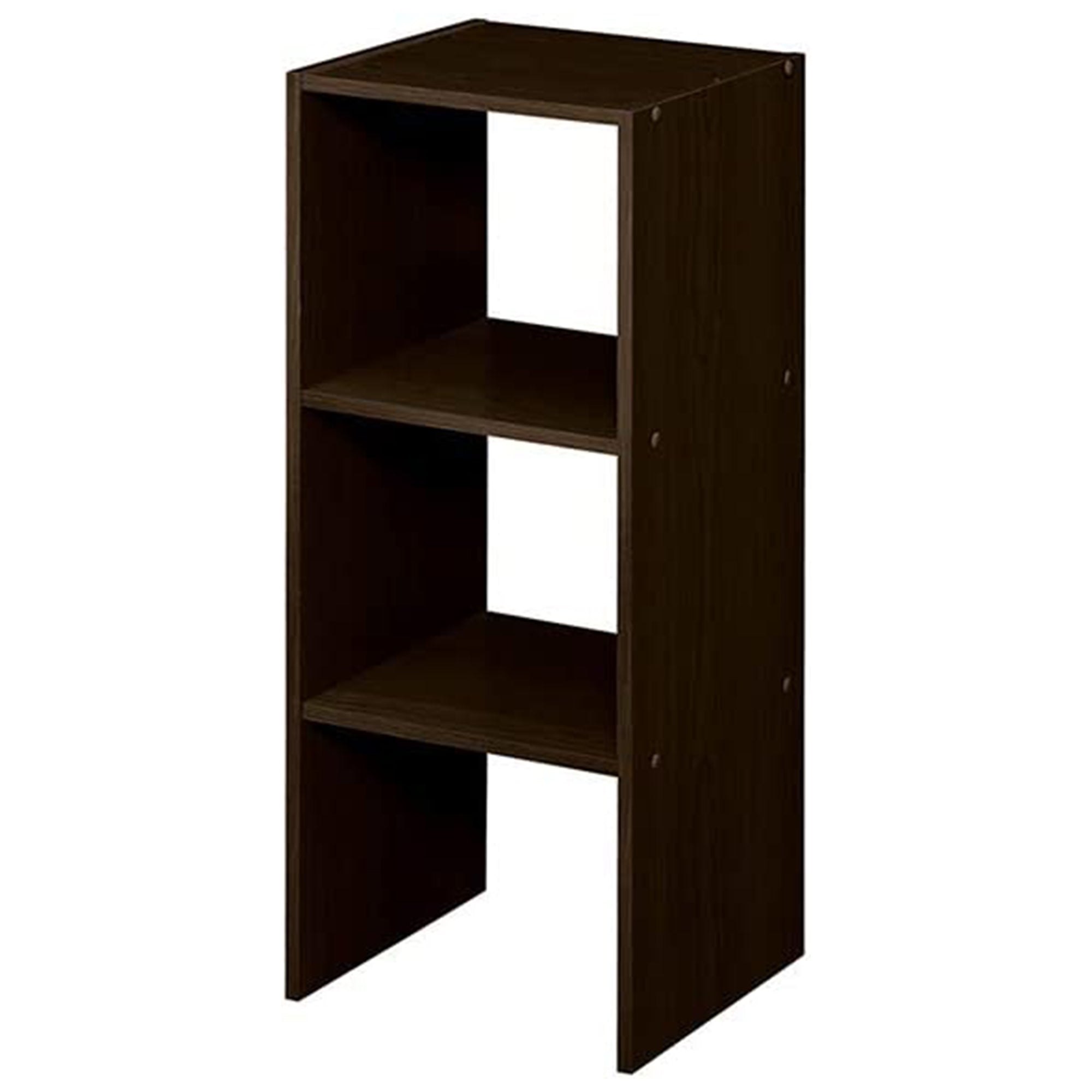 ClosetMaid Home Stackable 2-Cube Organizer Storage 31-Inch, Espresso (Open Box) - VMInnovations