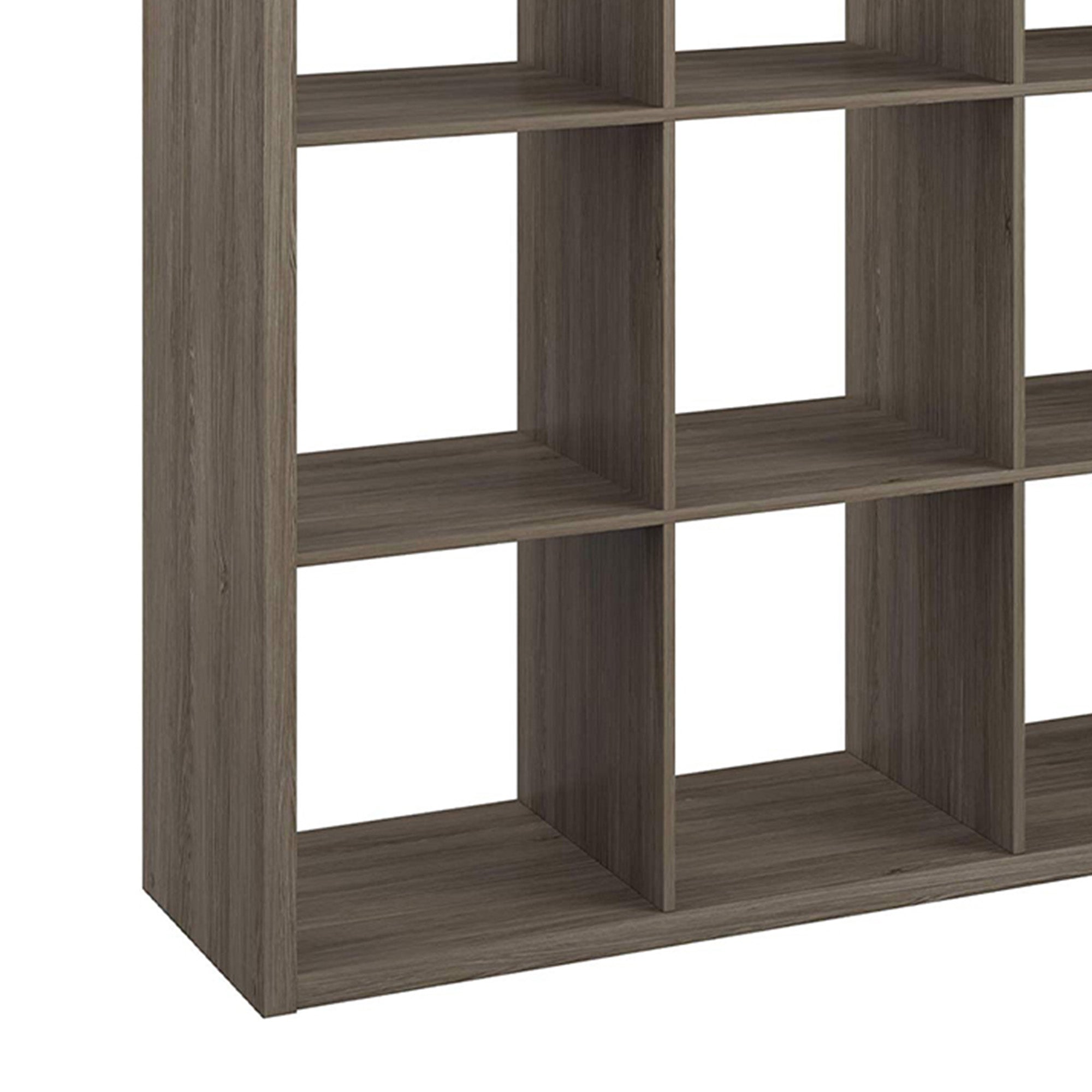 ClosetMaid Bookcase Open Back 9-Cube Storage Organizer, Graphite Gray(For Parts) - VMInnovations