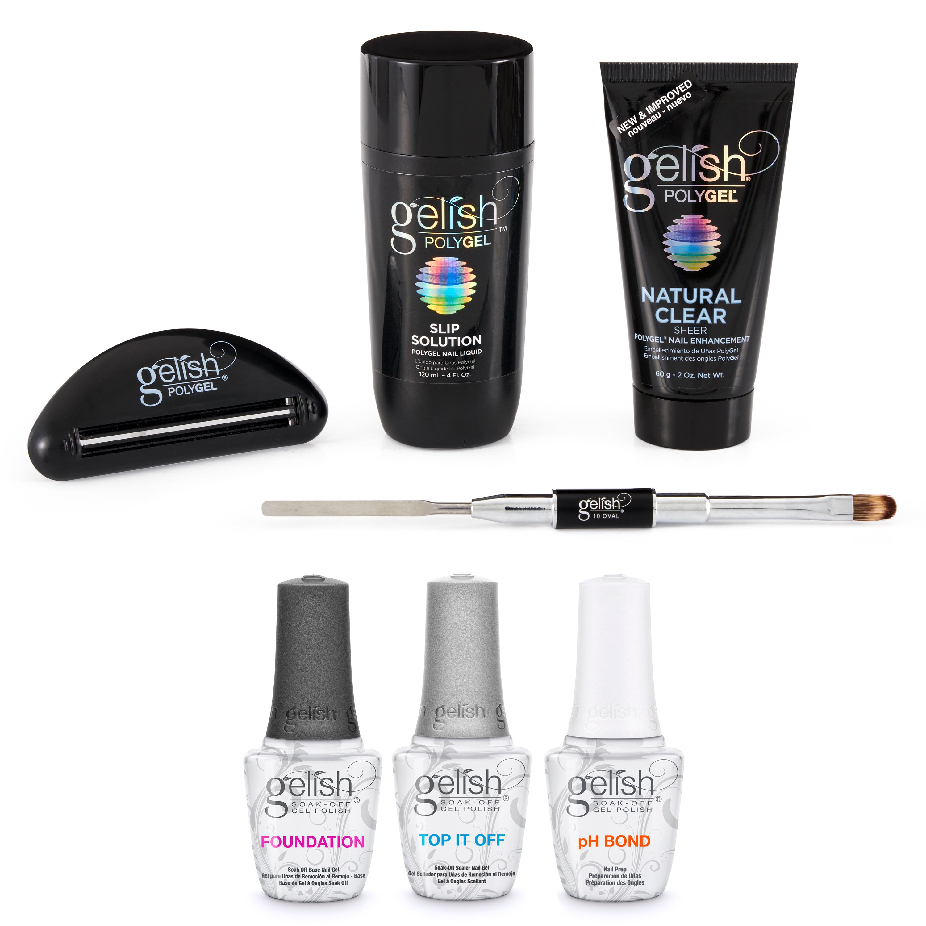 Gelish Pro Gel Polish All-in-One Kit (2) & Terrific Trio Gel Nail Polish Kit (2)