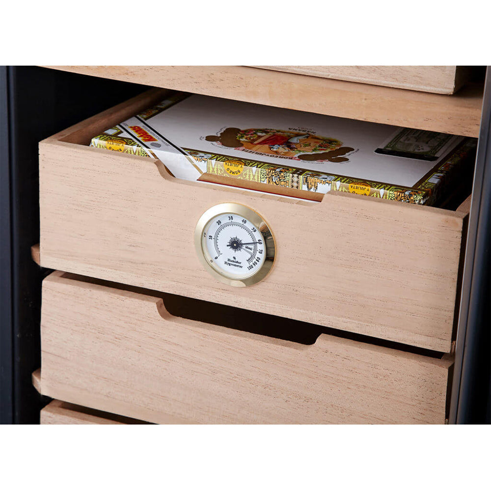 Whynter Elite Touch Control Stainless 1.8 cu.ft. Cigar Humidor, Black (Used)