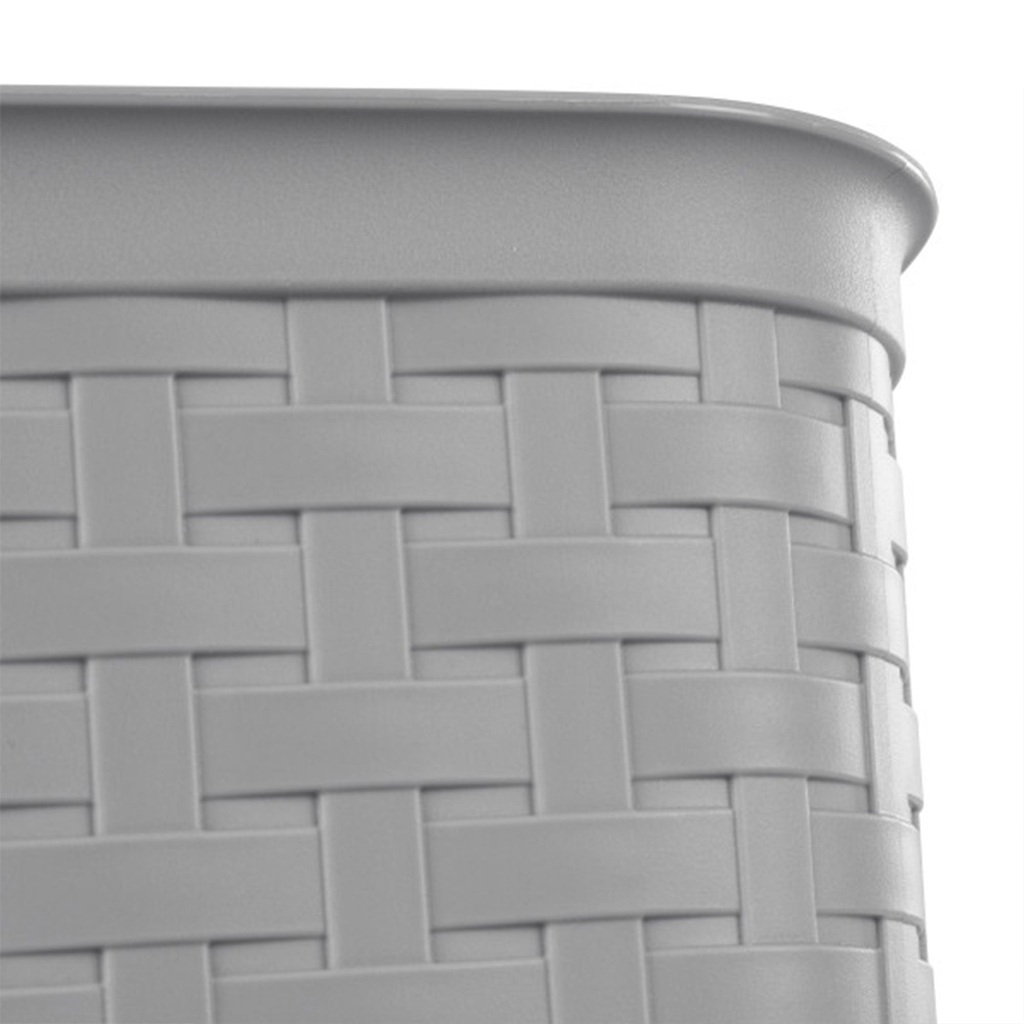 Sterilite Weave 5.8 Gallon Plastic Home/Office Wastebasket Trash Can (18 Pack)