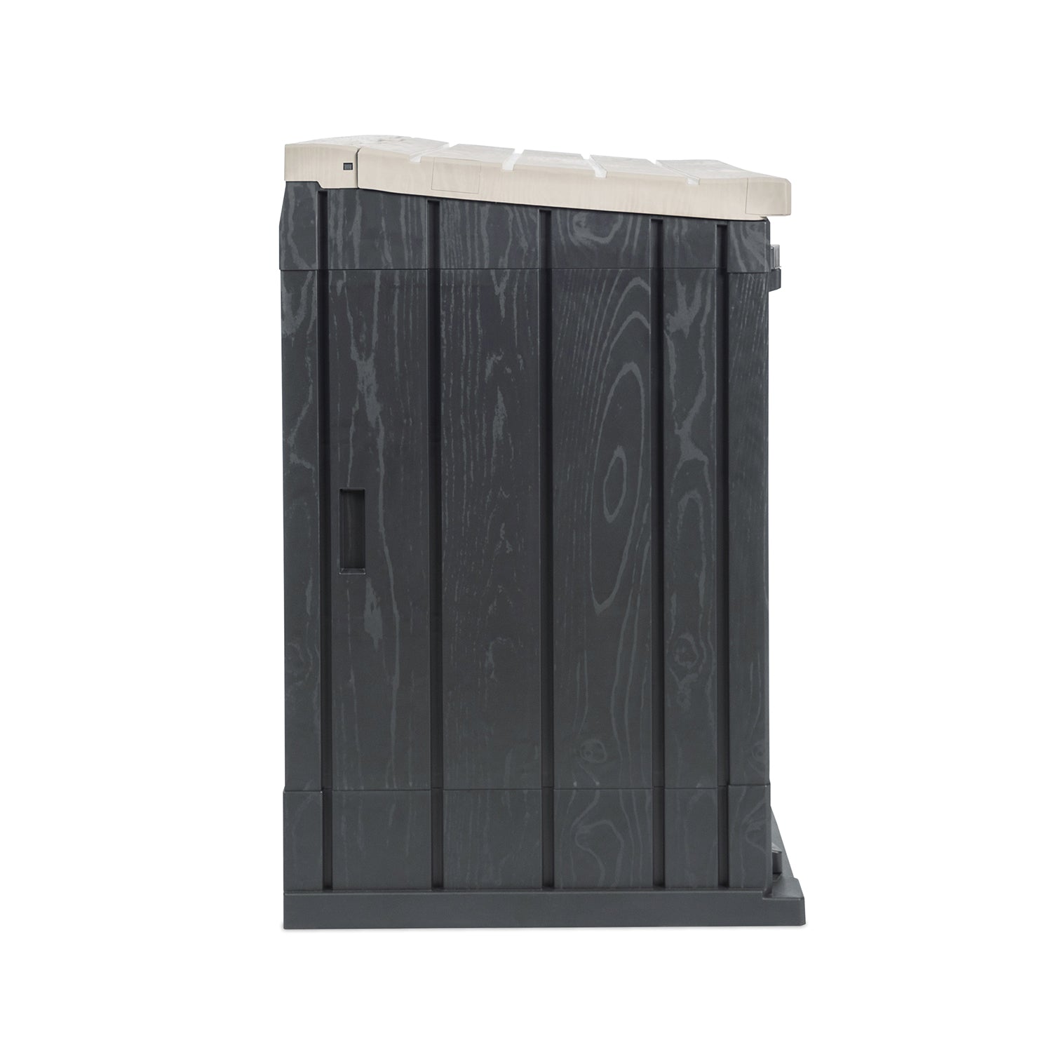 Toomax Stora Way All Weather 4.25' x 2.5' Storage Shed, Anthracite/Taupe Gray - VMInnovations