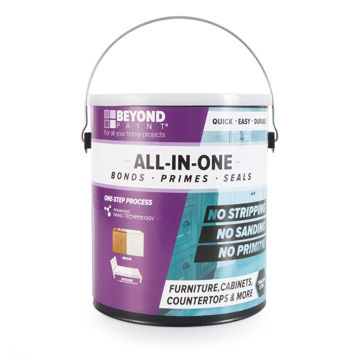 Beyond Paint Furniture Cabinets Refinishing, Gallon, Nantucket Green (Open Box)