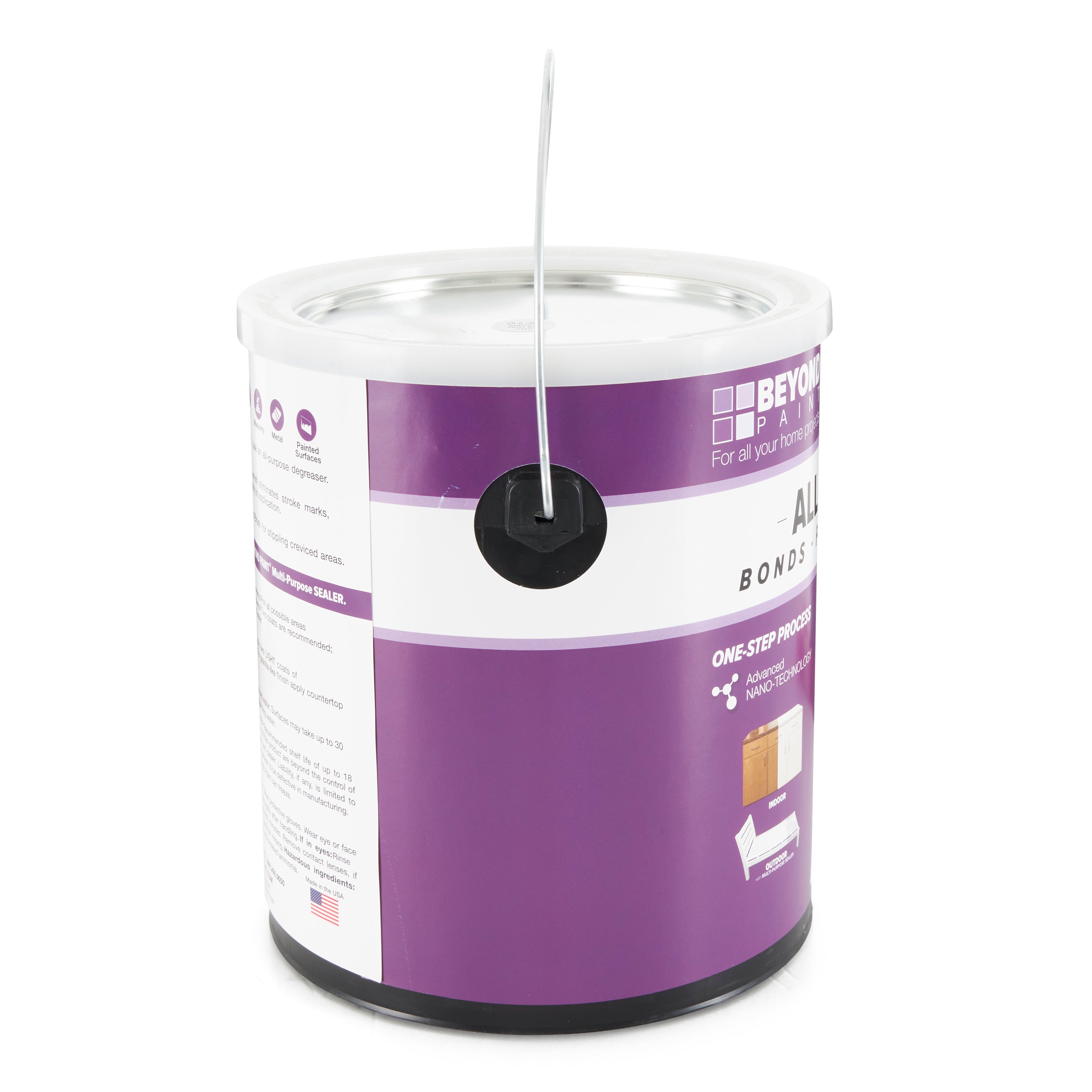 Beyond Paint 1 Gallon All-in-1 Multi Use Refinishing Paint, Off White (Open Box)