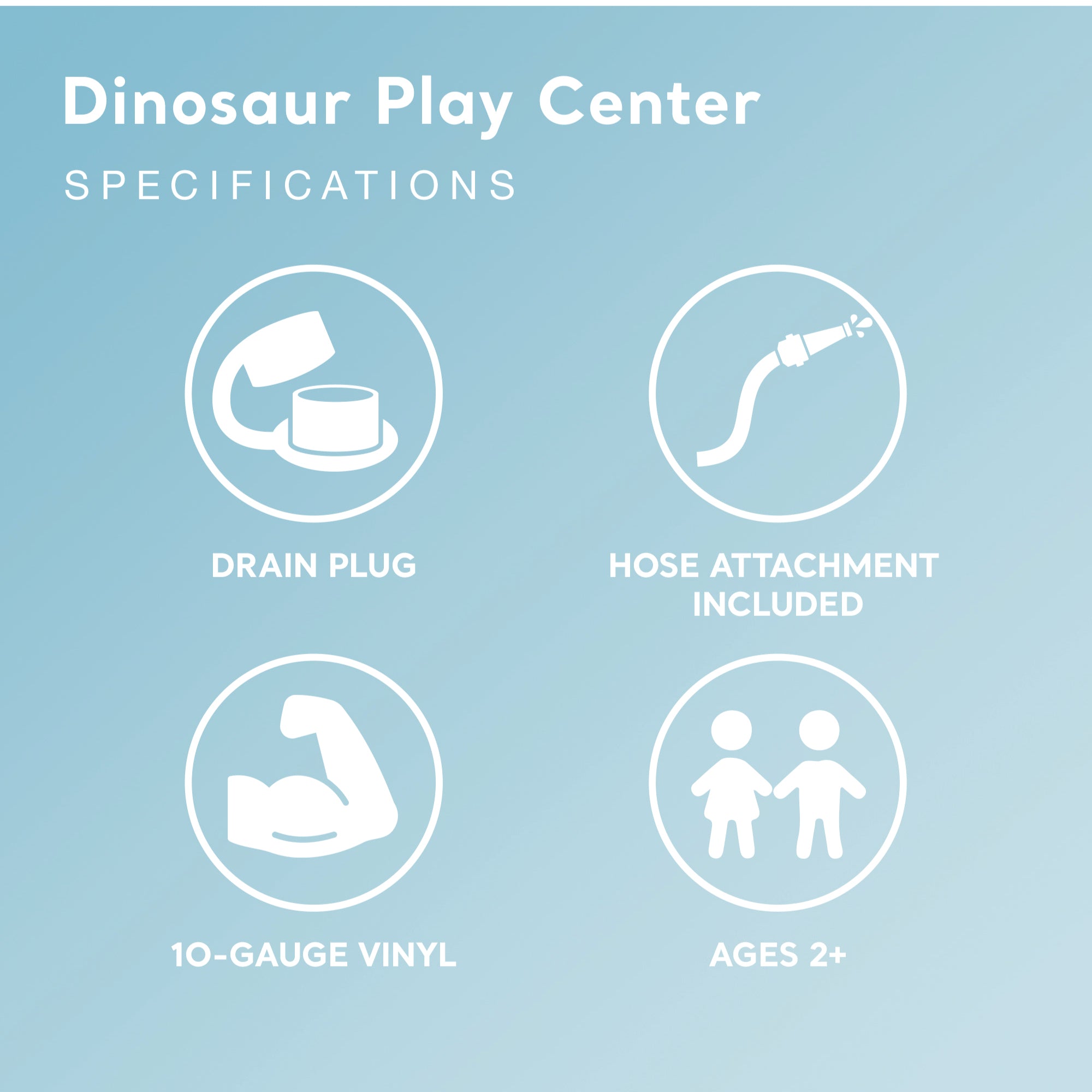 Intex Dinoland Kiddie Swimming Pool and Dinosaur Kiddie Inflatable Swimming Pool