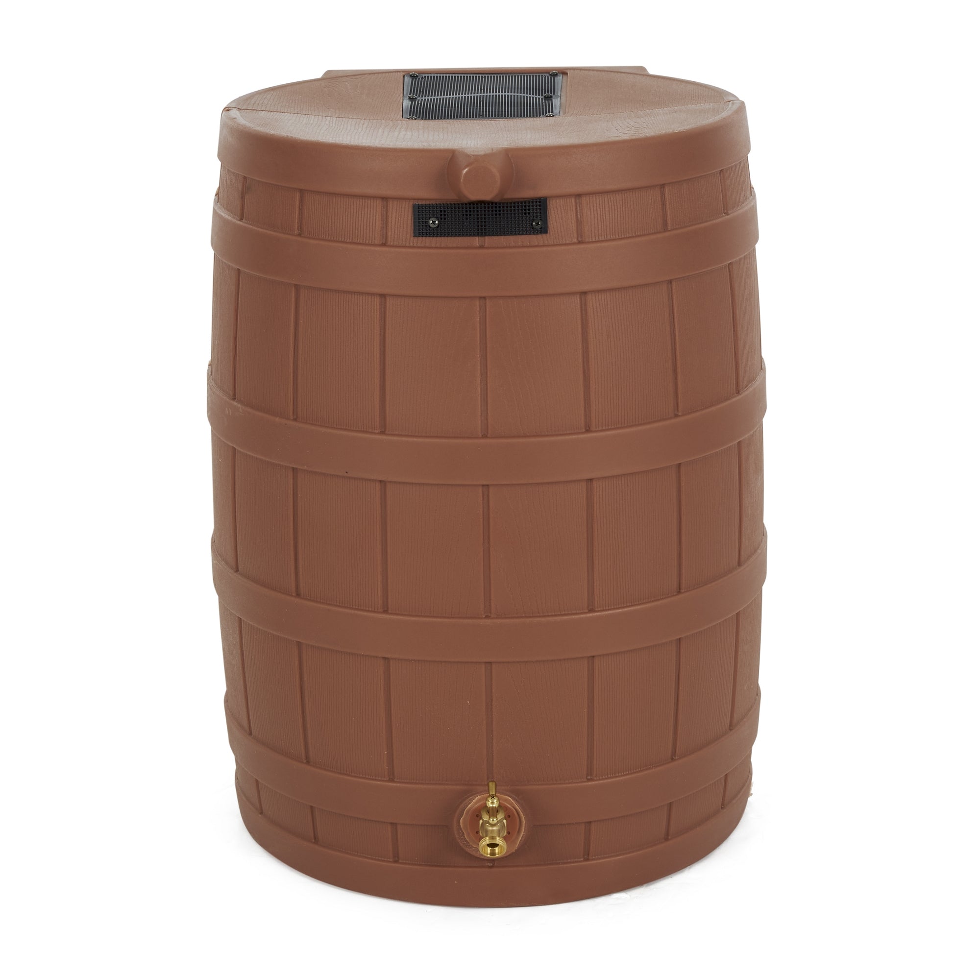 Good Ideas Rain Wizard Storage Rain Barrel 50-Gal, Terra Cotta (Open Box)
