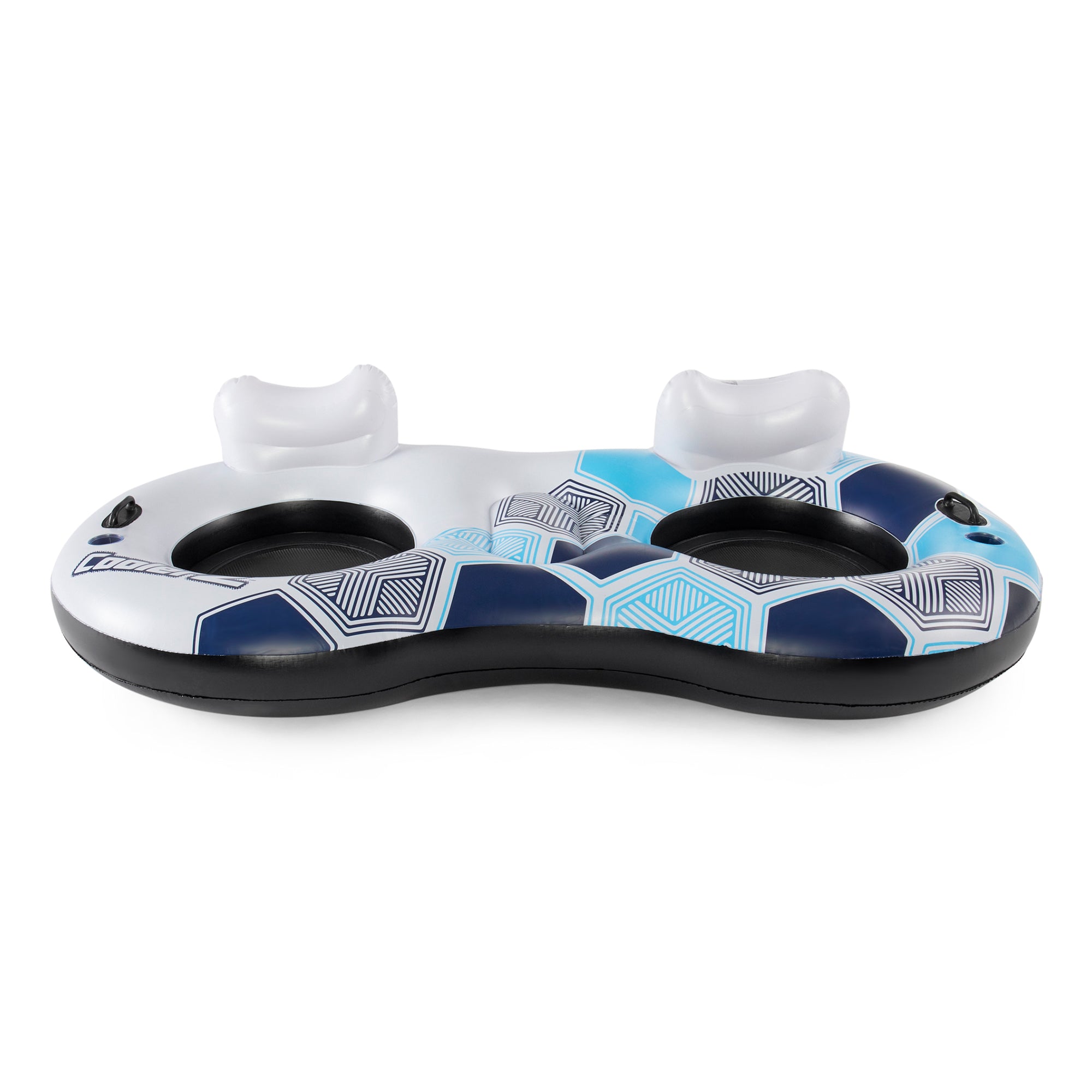 Bestway 3 Floats Inflatable Lake Pool Tube Package w/ 1 Double & 2 Single Seats