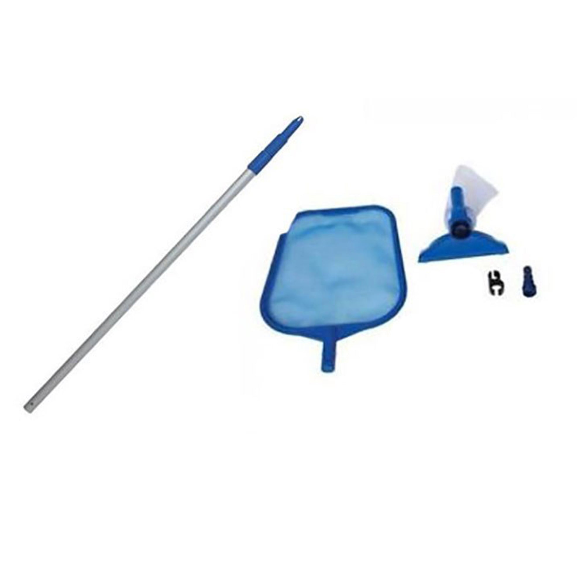 Intex 12' x 2.5' Round Pool w/ Filter Pump & Pool Cleaning Kit w/ Vacuum & Pole - VMInnovations