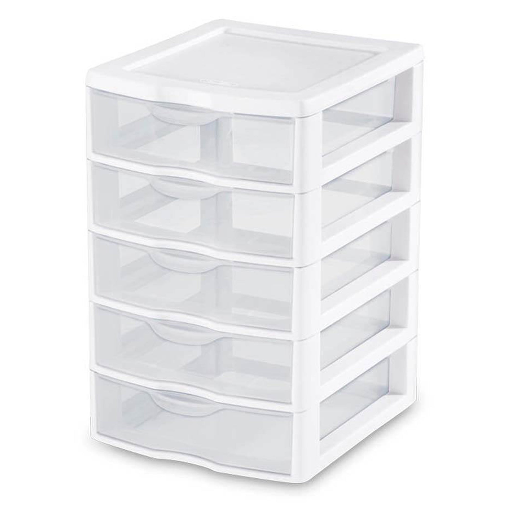 Sterilite 5 Drawer Desk Storage Bin, 4 Pack & 3 Drawer Desk Storage Bin, 4 Pack - VMInnovations