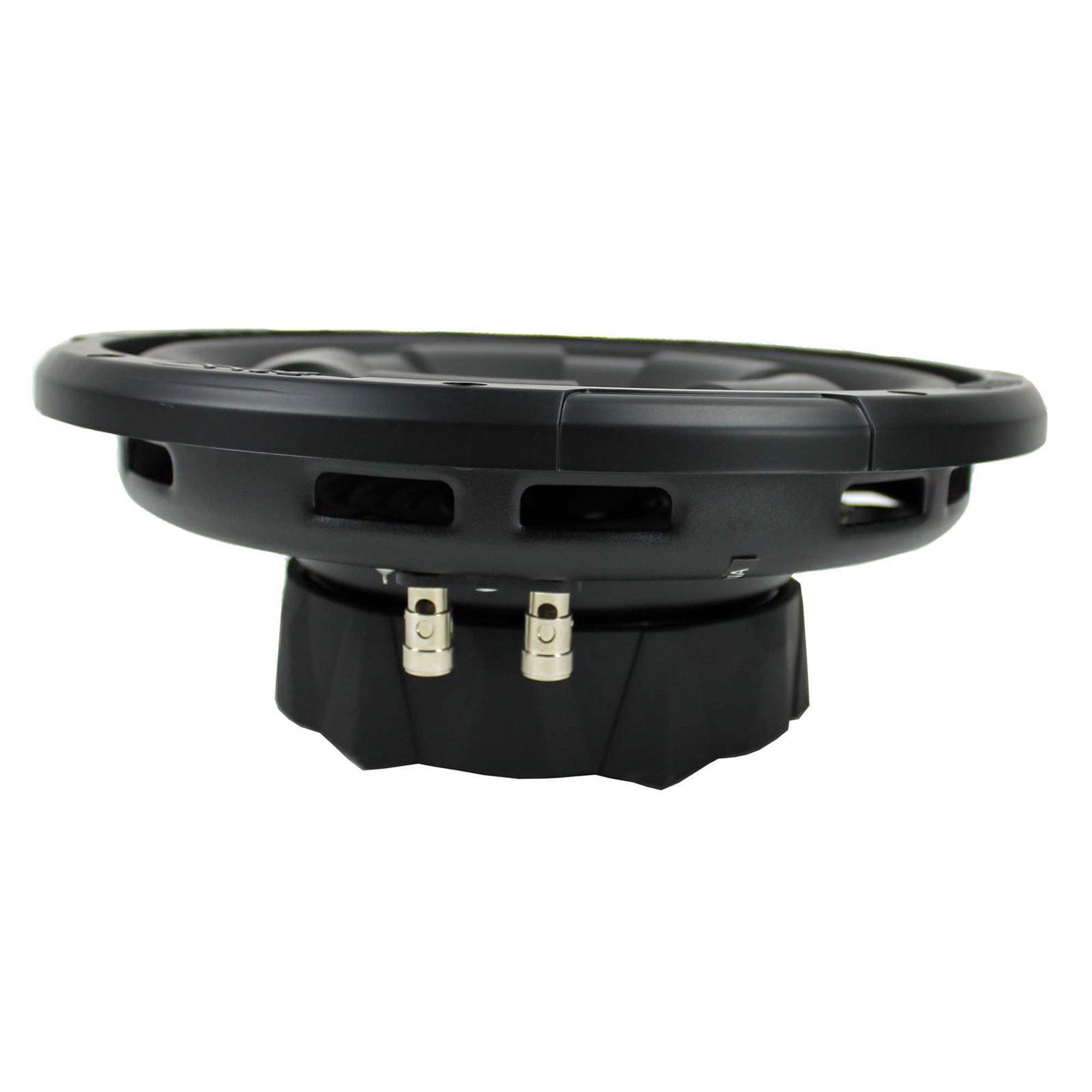 2) BOSS D10F 10" 1600W Shallow Slim Car Audio Subwoofers Power Subs Woofers Flat