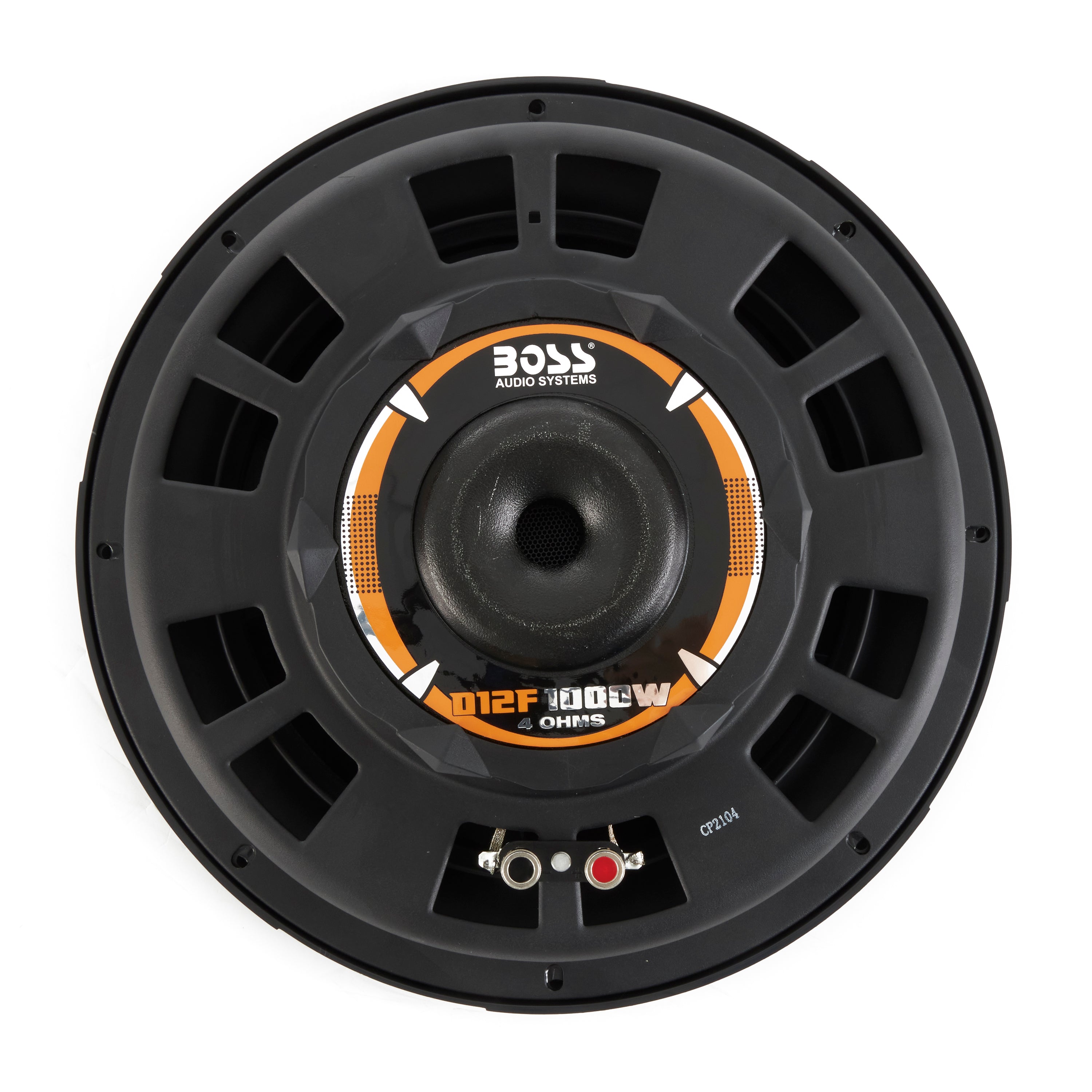 BOSS D12F 12" 2000W Car Audio Shallow Mount Subwoofers Power Subs Woofers