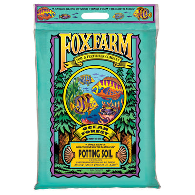 FoxFarm Ocean Forest Organic Garden Potting Soil Mix, 12 Quart Bag (12 Pack) - VMInnovations