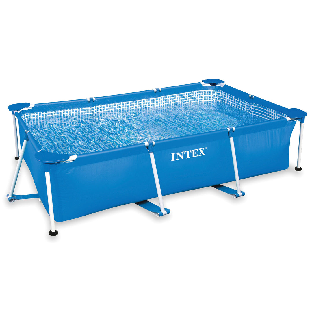 Intex 86'x59'x23' Above Ground Swimming Pool & 530 GPH Pool Cartridge Pump - VMInnovations