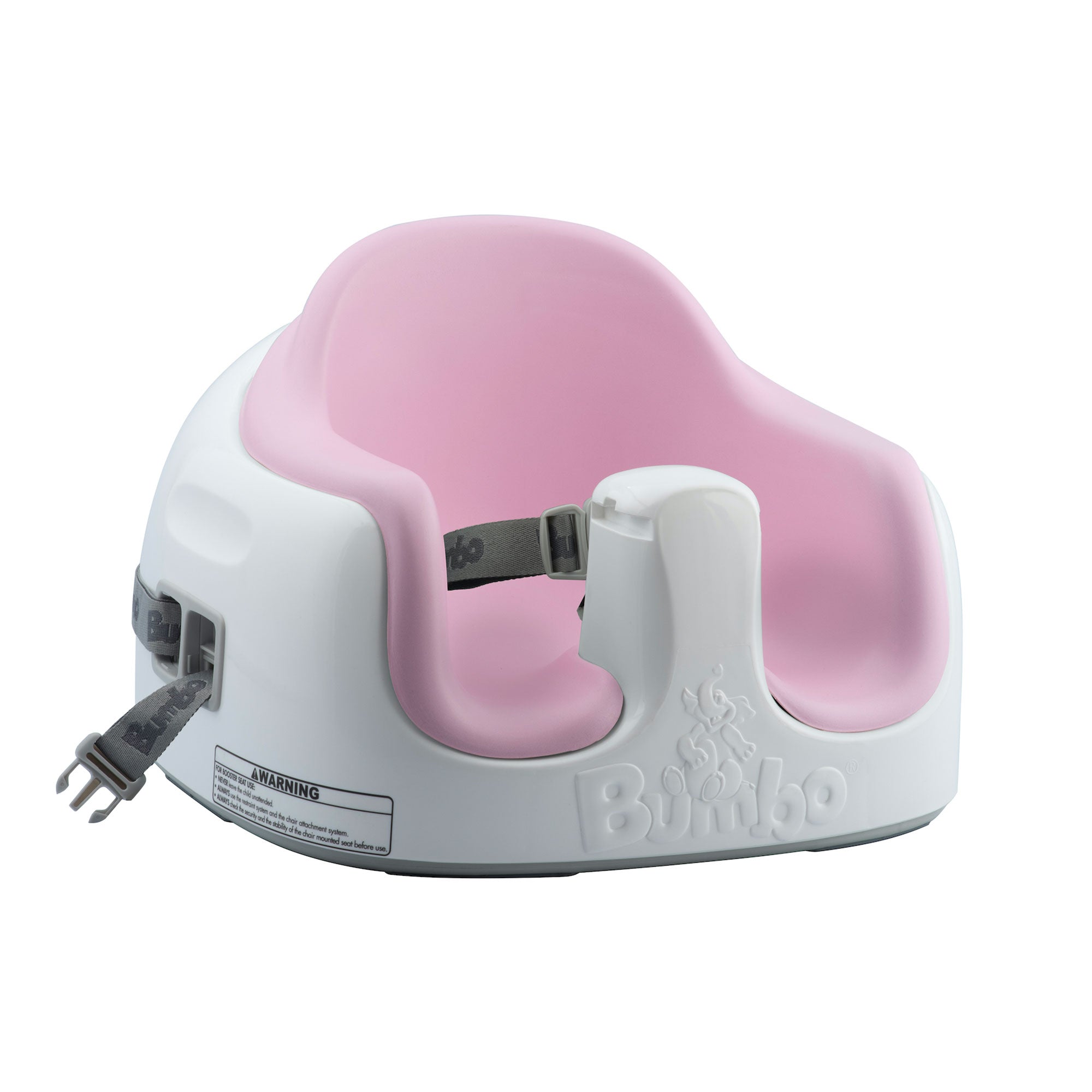 Bumbo Baby Toddler Adjustable 3-in-1 Booster Seat/High Chair, Pink (Open Box)