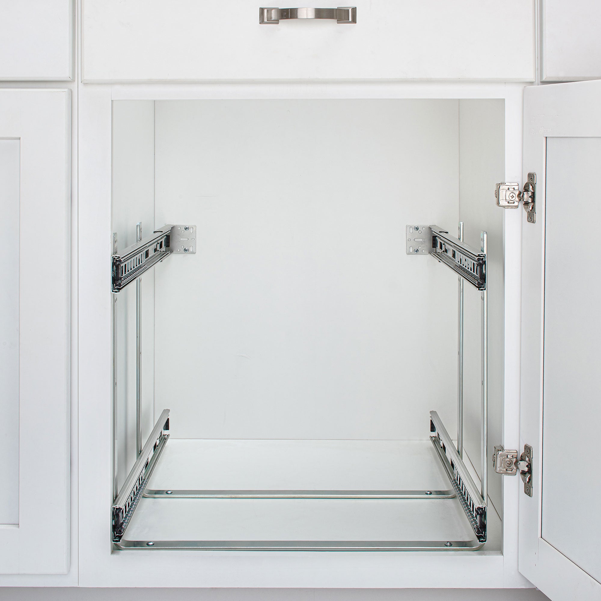 Rev-A-Shelf 5WB2-1222CR-1 12" x 22" 2-Tier Cabinet Pull Out Wire Baskets, Chrome (For Parts)
