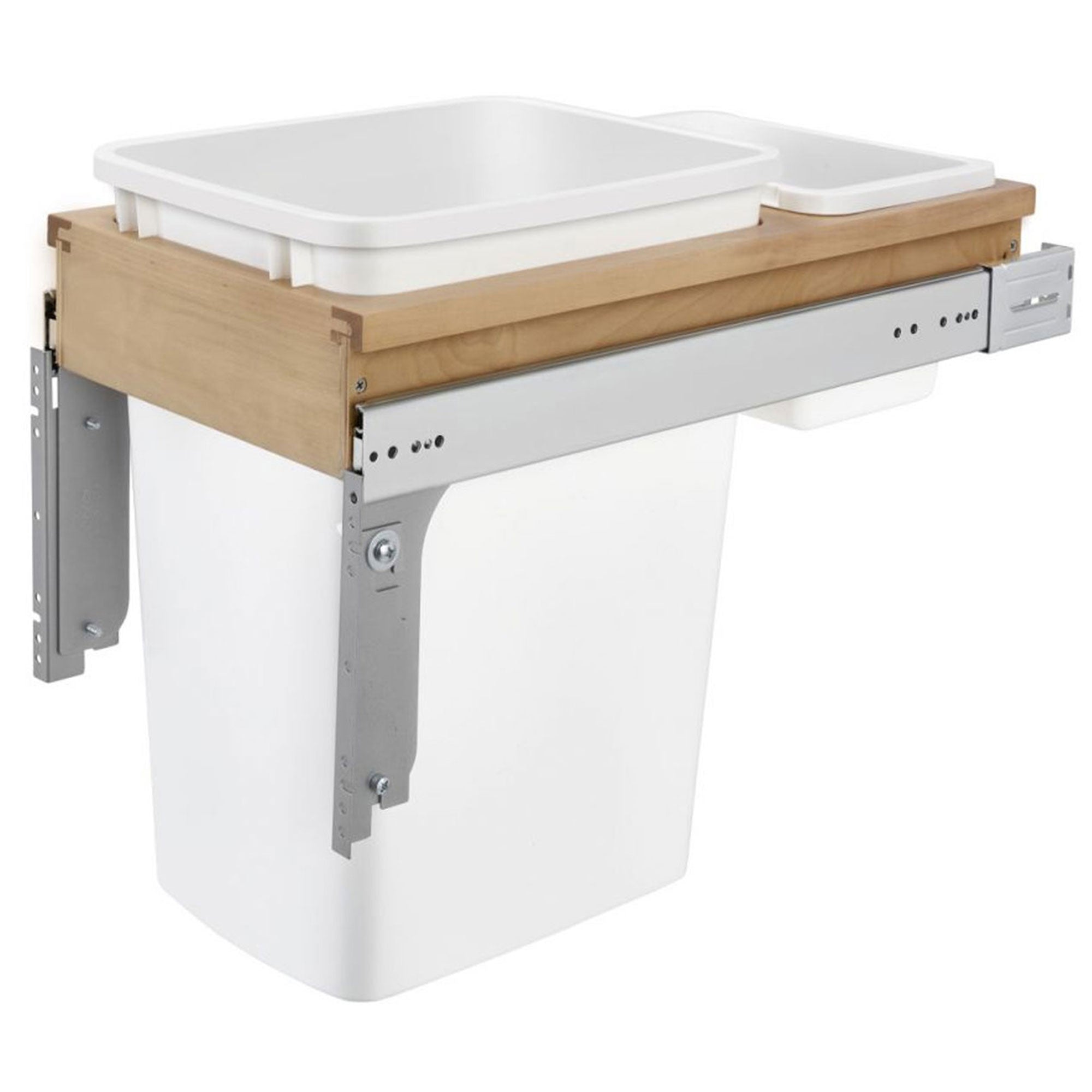 Rev-A-Shelf 4WCTM-12DM1-175 35-Qt Top Mount Pullout Waste Container (Open Box)