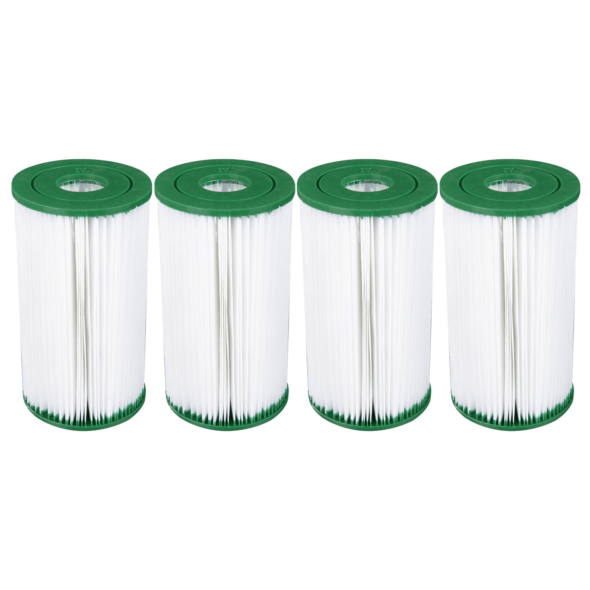 Coleman Type IV/Type B Swimming Pool Filter Pump Replacement Cartridges (4 Pack) - VMInnovations