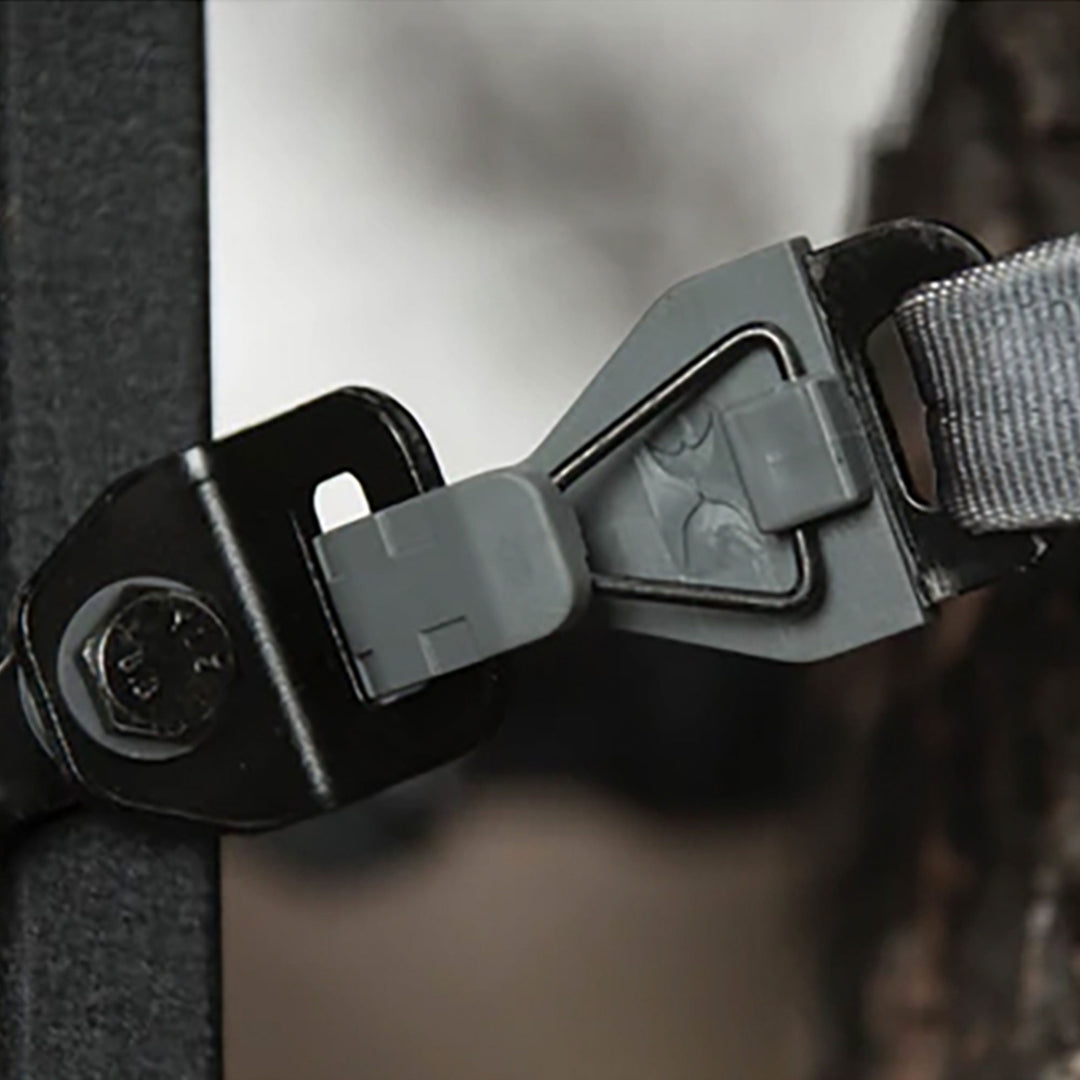 Hawk COMBAT Durable Steel Hunting Treestand & Full Body Safety Harness (2 Pack) - VMInnovations