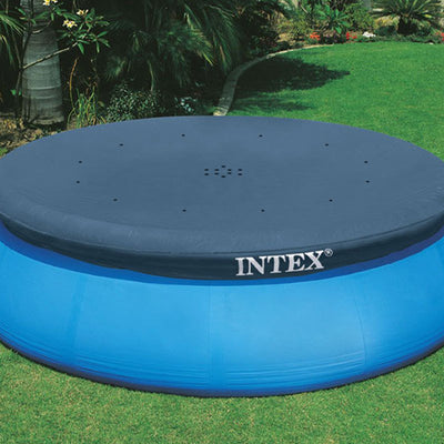 Intex Filter Cartridge Bundled with Vinyl Round Cover & Inflatable Swimming Pool