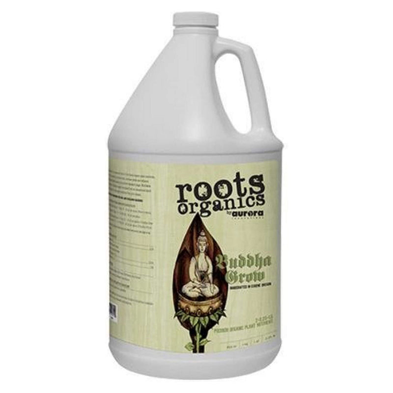 Roots Organics ROBGG Buddha Grow Nutrient Fertilizer for Potting Soil, 1 Gallon