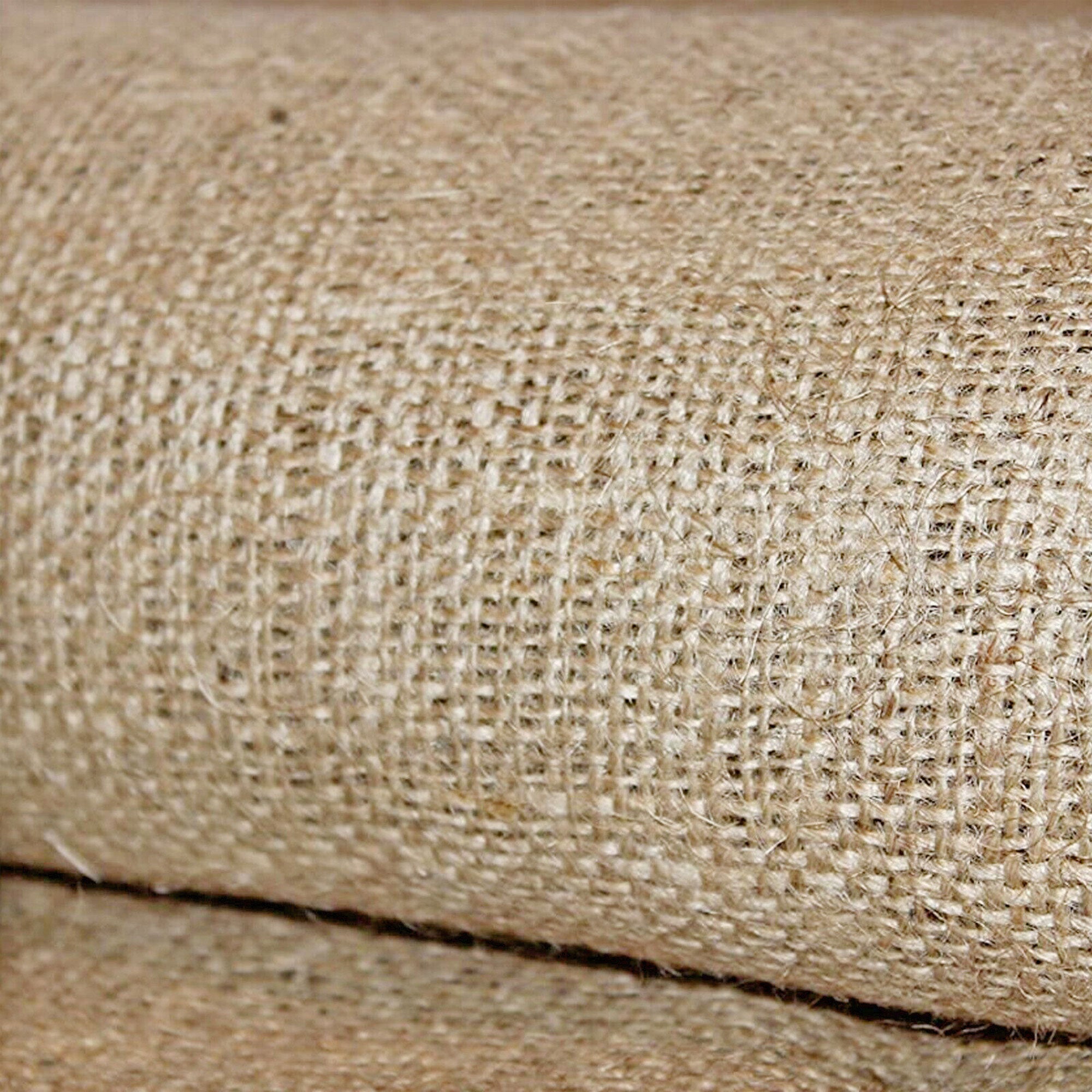 Dewitt 5.5oz 3' x 250' Medium Weave Natural Burlap Cloth Liner for Weed Control - VMInnovations