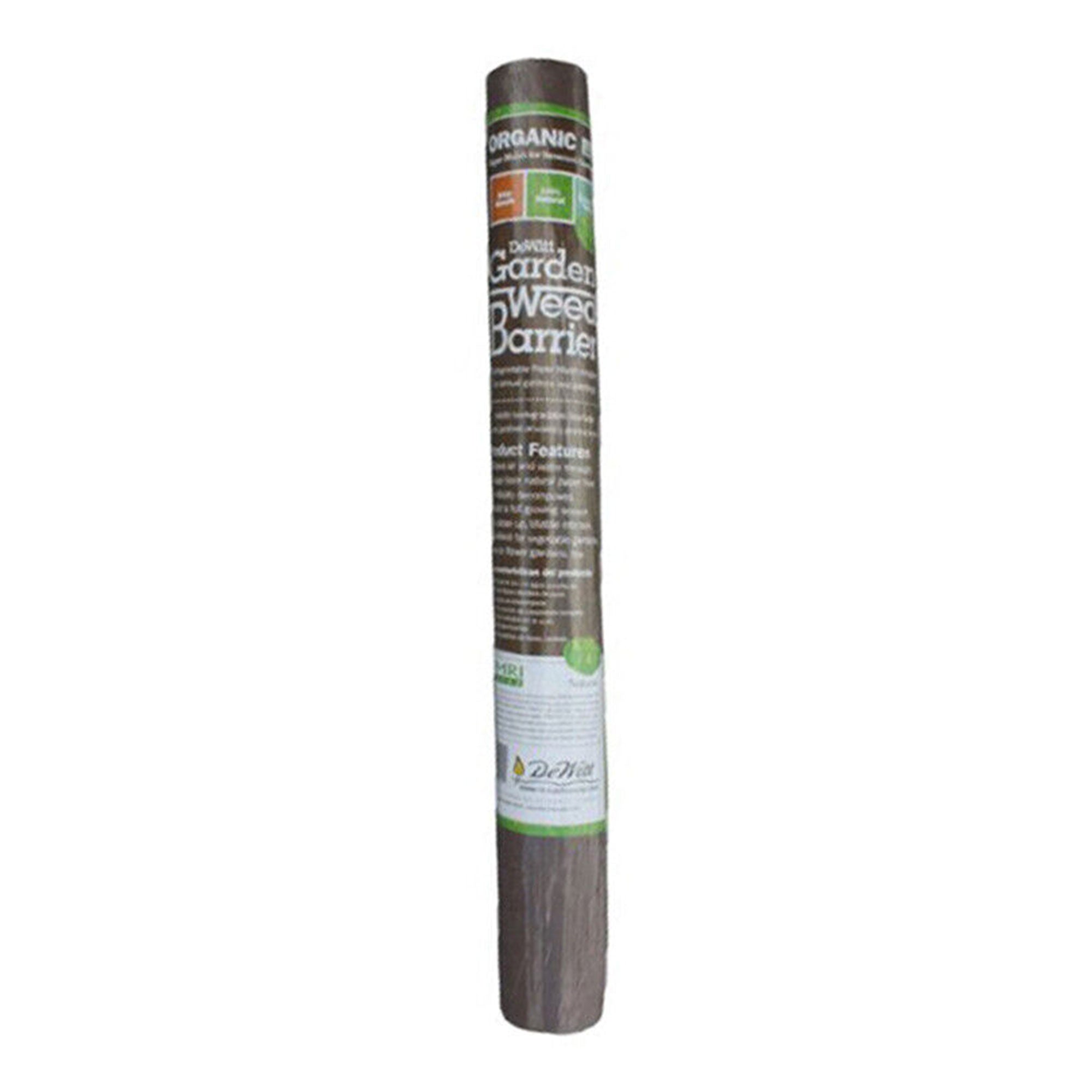 DeWitt 4x300 Ft Natural Biodegradable Paper Mulch Garden Weed Barrier (Open Box) - VMInnovations
