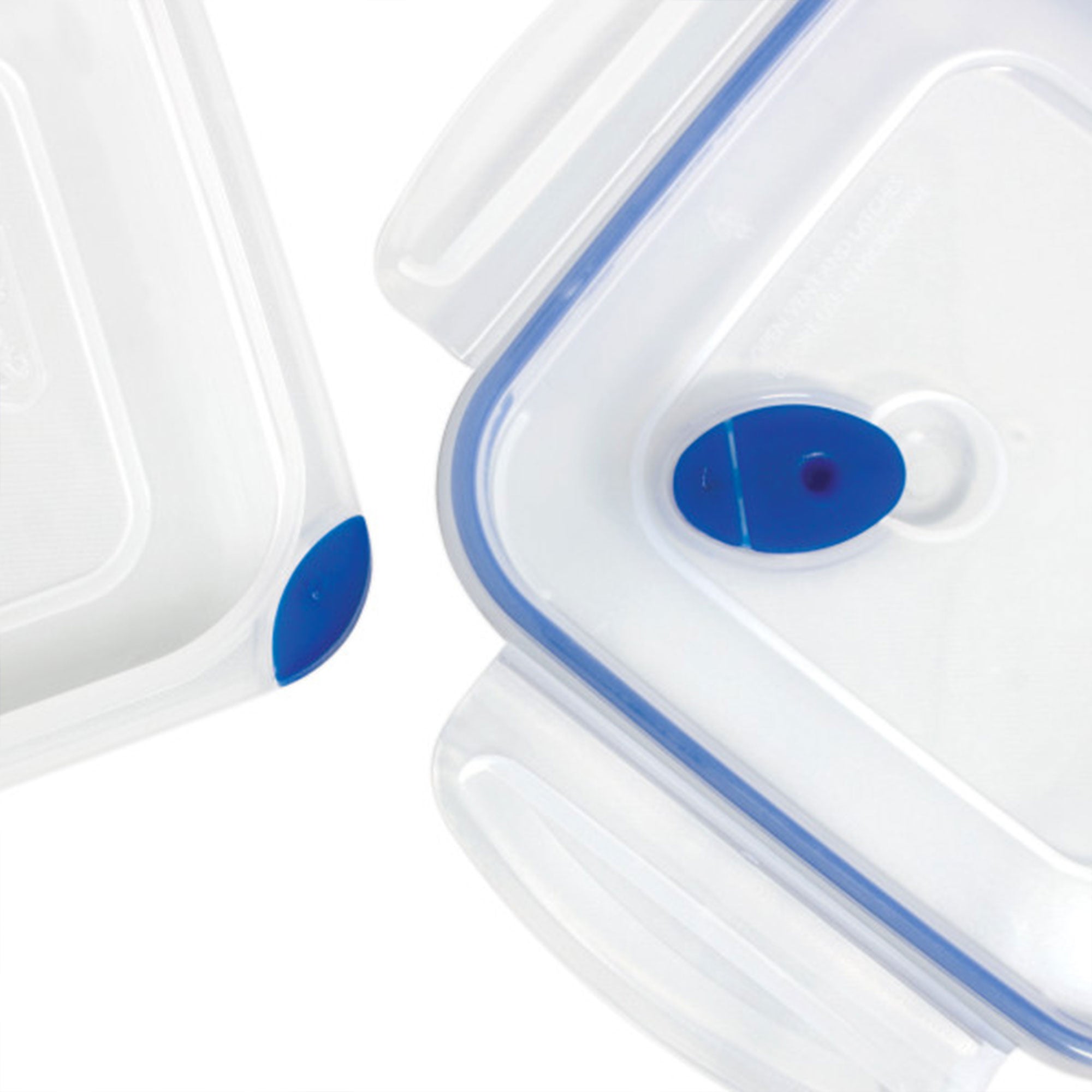 Sterilite 4.0 Cup Square Ultra-Seal Food Storage Container, Blue (6 Pack) - VMInnovations