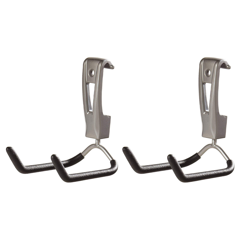 Rubbermaid 1784456 Wall Mounted Rope, Hose Garage Storage Utility Hook (2 Pack) - VMInnovations