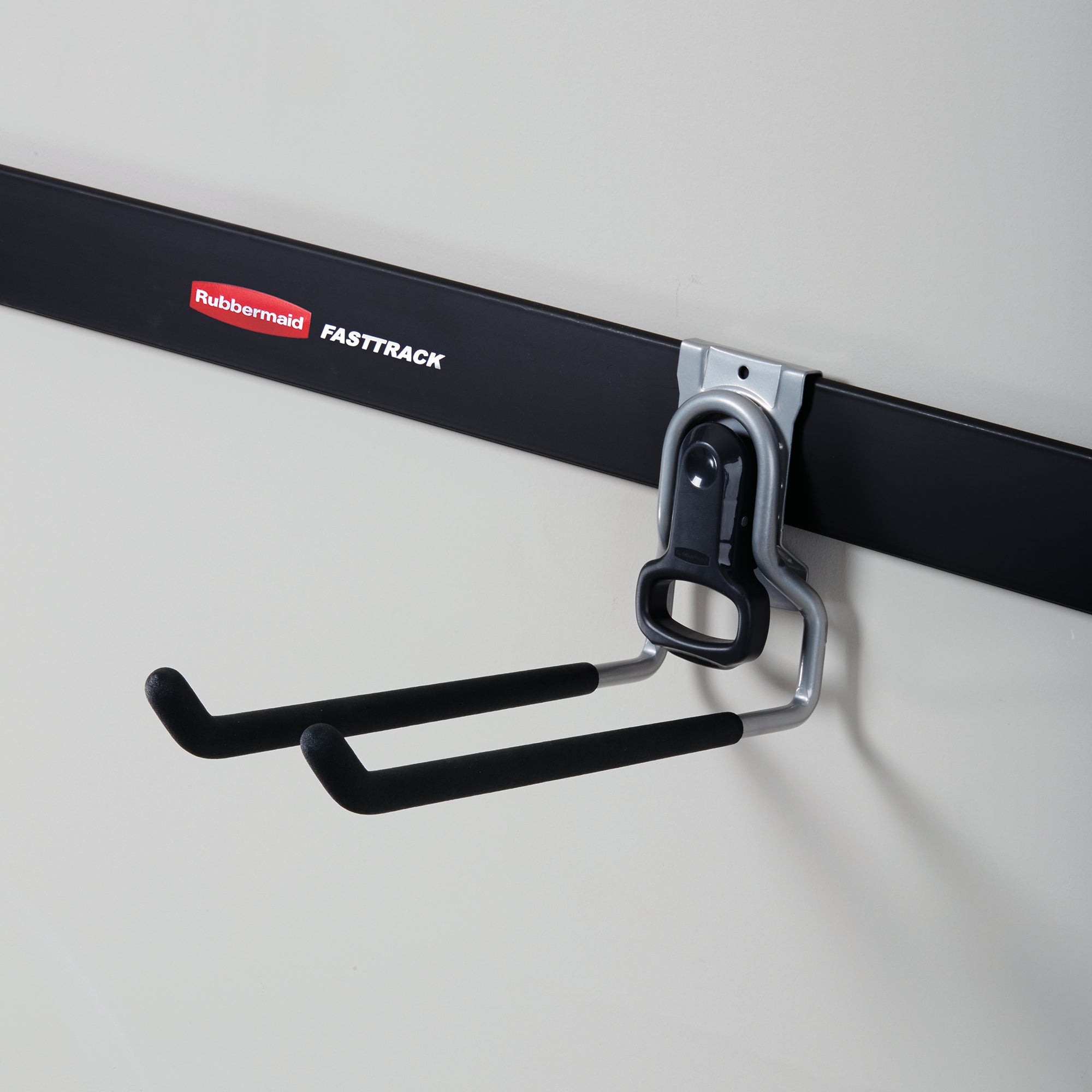 Rubbermaid FastTrack Wall Mounted Garage Storage Utility Multi Hook (4 Pack)