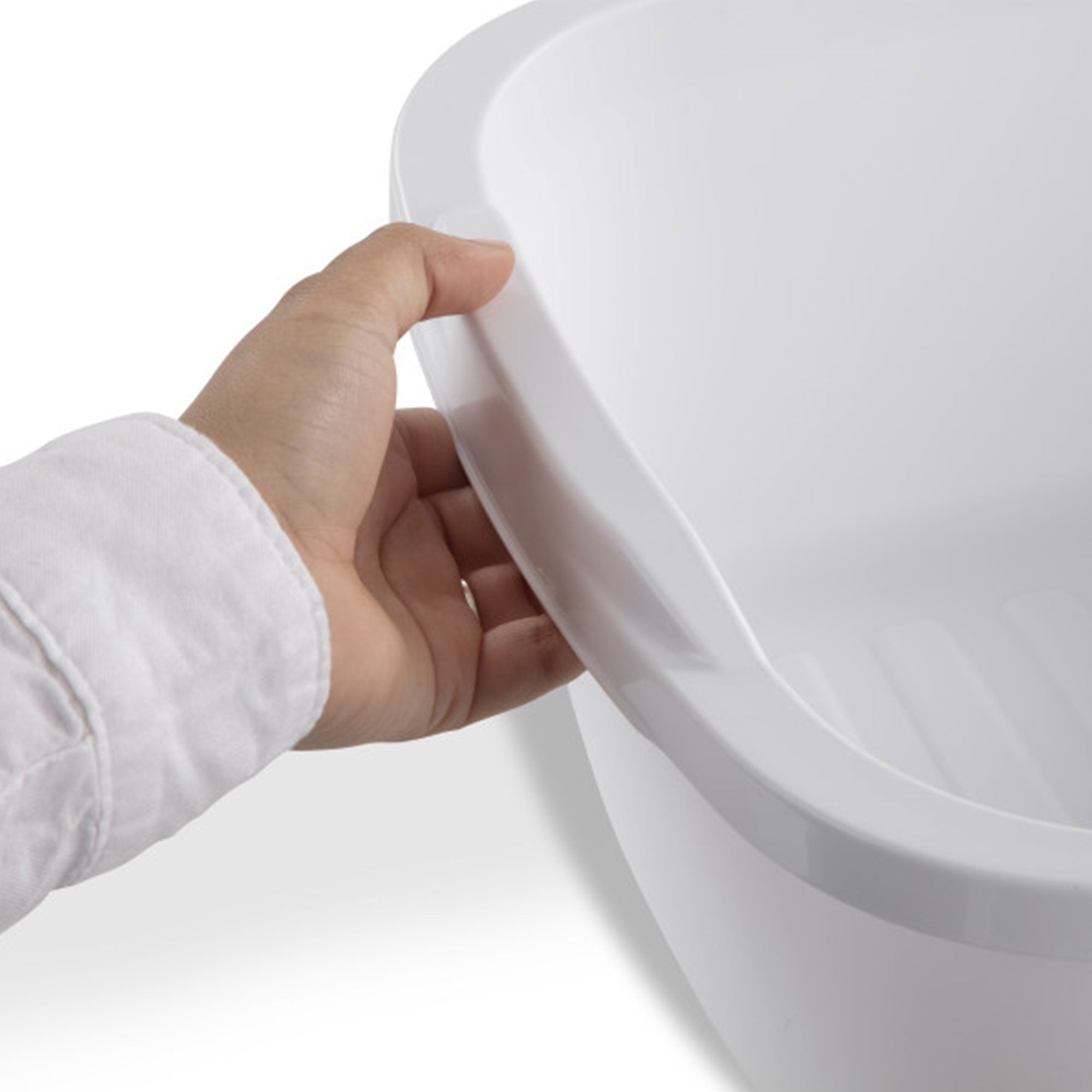 Sterilite 12 Quart Durable Reinforced Plastic Kitchen Dishpan w/ Handles, 8 Pack - VMInnovations