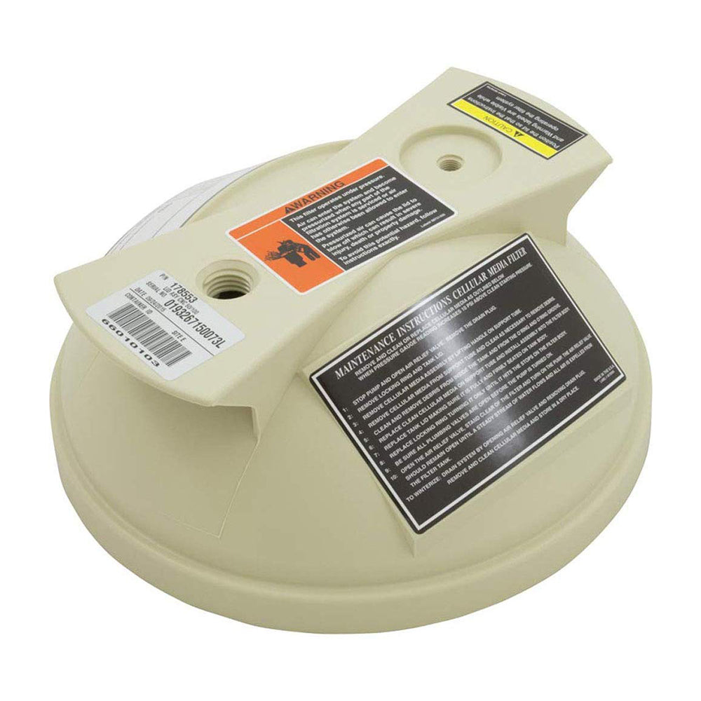 Pentair Almond Lid Assembly Replacement Pool and Spa Cartridge Filter (Open Box)