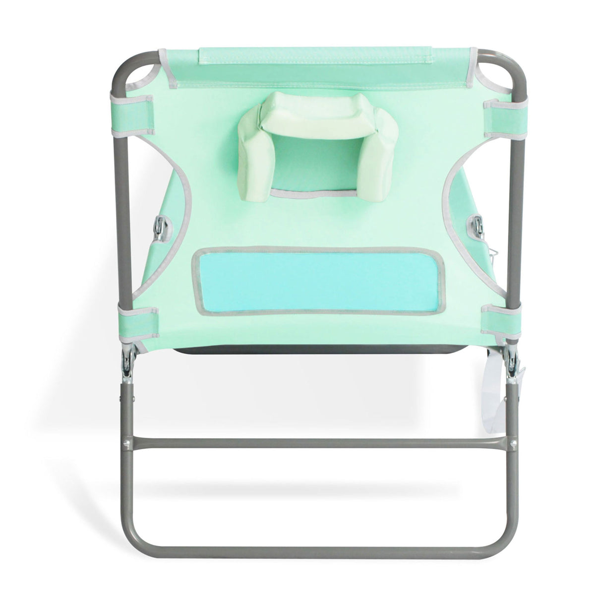 Ostrich Ladies Comfort Lounger, Beach Camping Pool Tanning Chair, Teal (Used) - VMInnovations