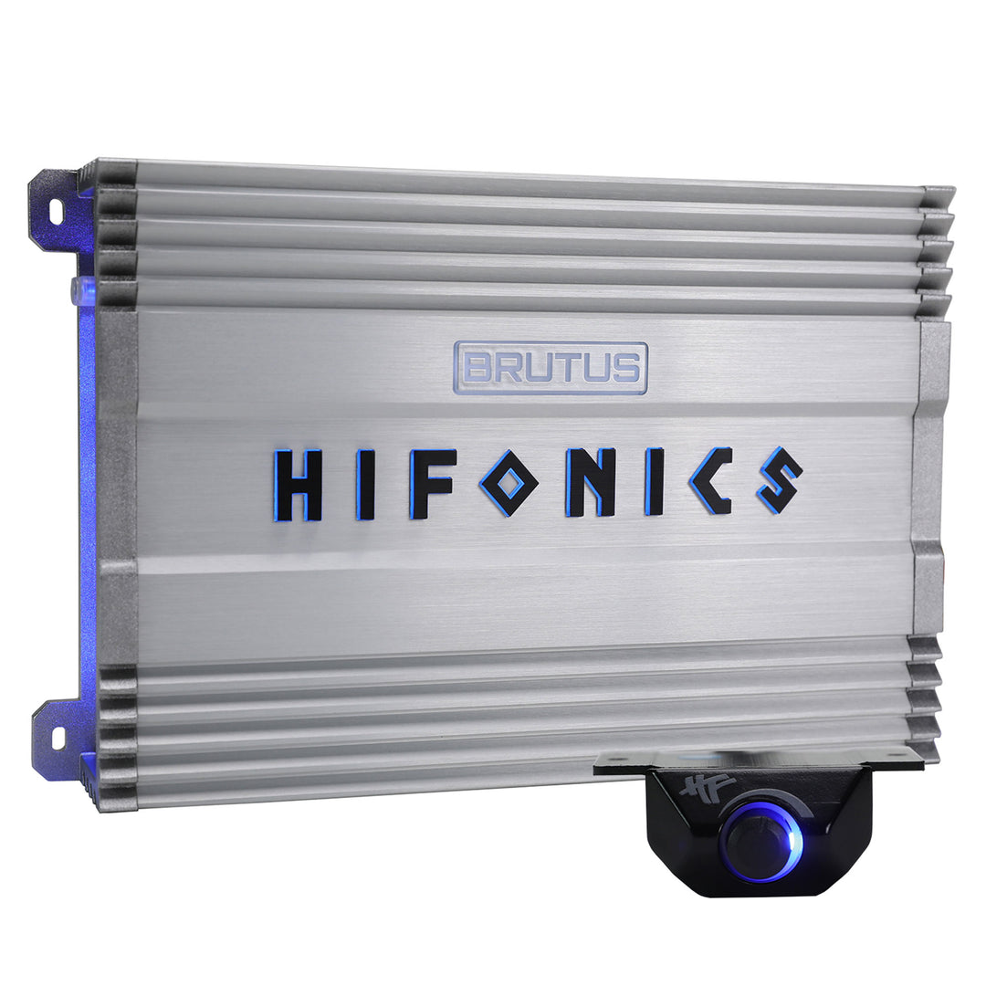 Hifonics BG-1300.1D Brutus Gamma Mono D 1300W Car Audio Subwoofer Amp, Bass Knob - VMInnovations
