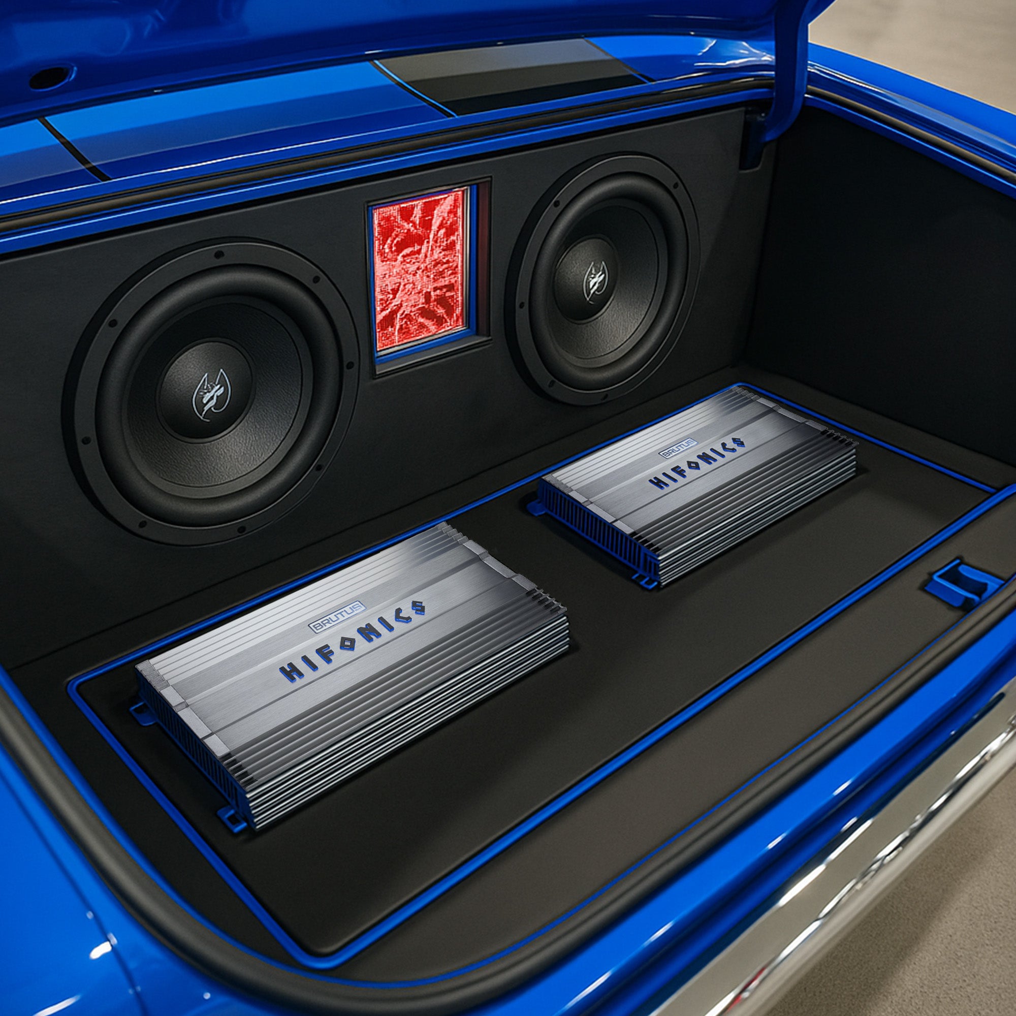 Hifonics Brutus Gamma Mono D 1900W Car Audio Subwoofer Amp Amplifer (Open Box)
