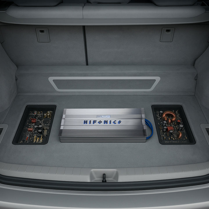 Hifonics BG-1900.1D Brutus Gamma Mono D 1900W Car Audio Subwoofer Amp, Bass Knob - VMInnovations