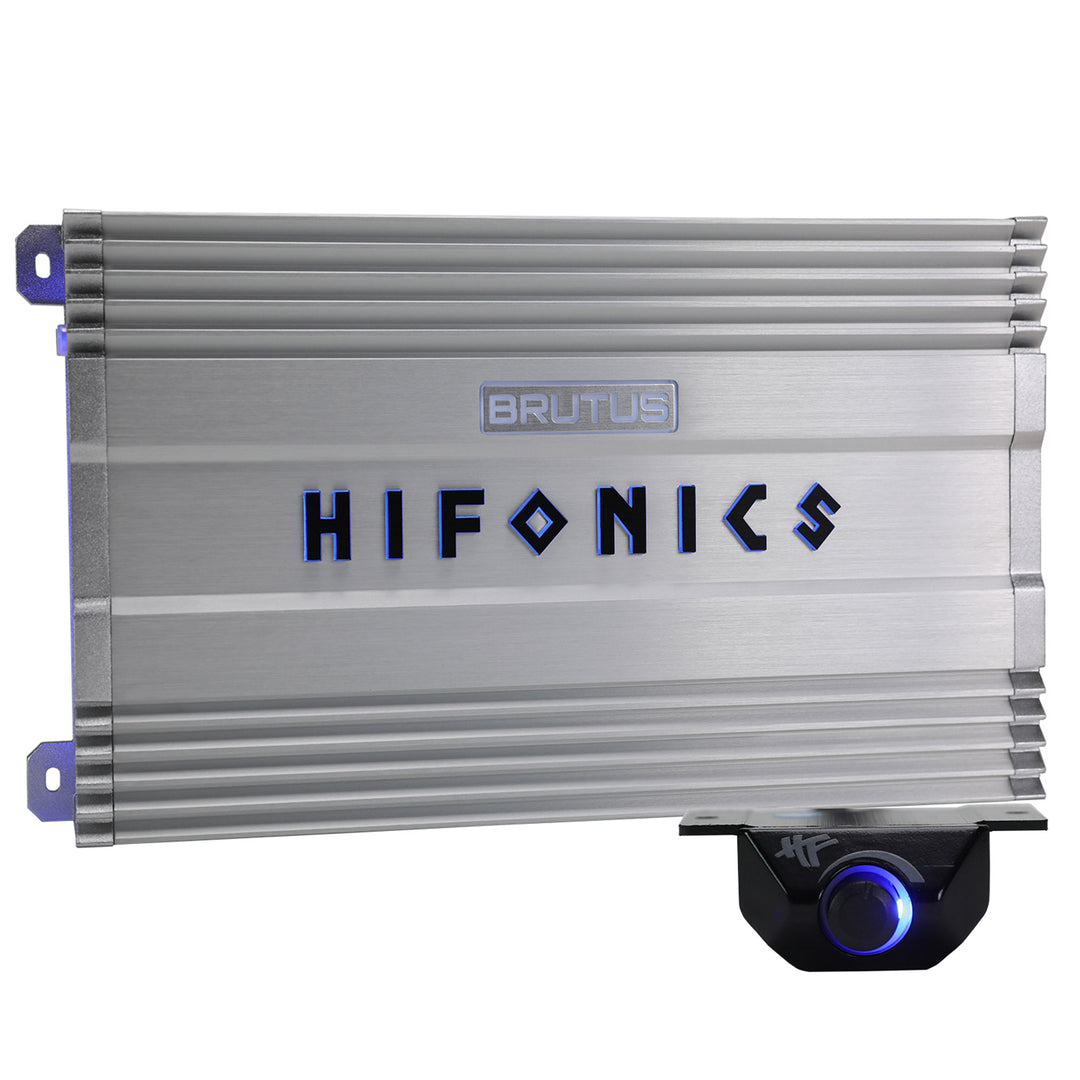 Hifonics BG-2200.1D Brutus Gamma Mono D 2200W Car Audio Subwoofer Amp, Bass Knob - VMInnovations