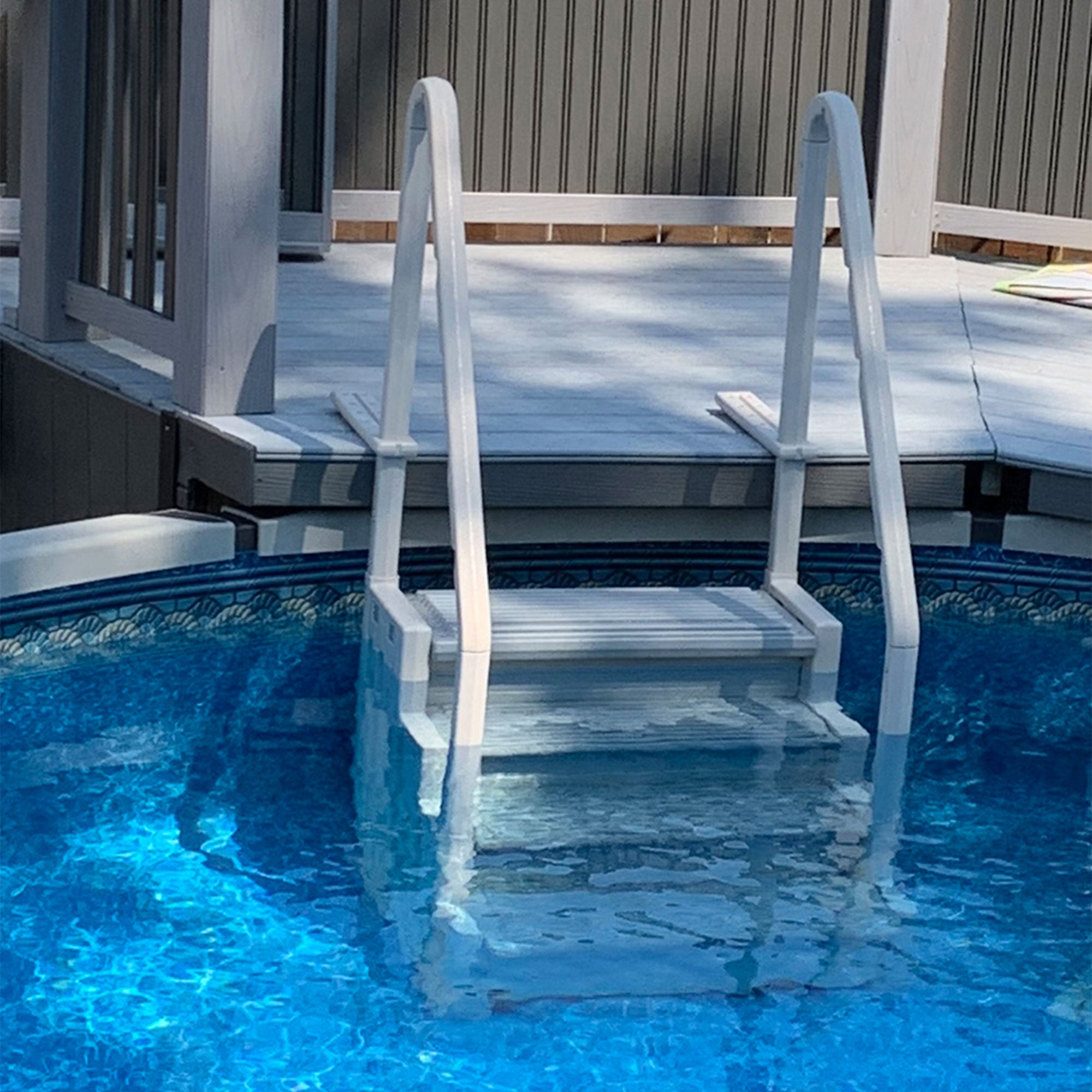 Confer STEP-1VM Above Ground Swimming Pool Ladder Stair Entry System (For Parts) - VMInnovations