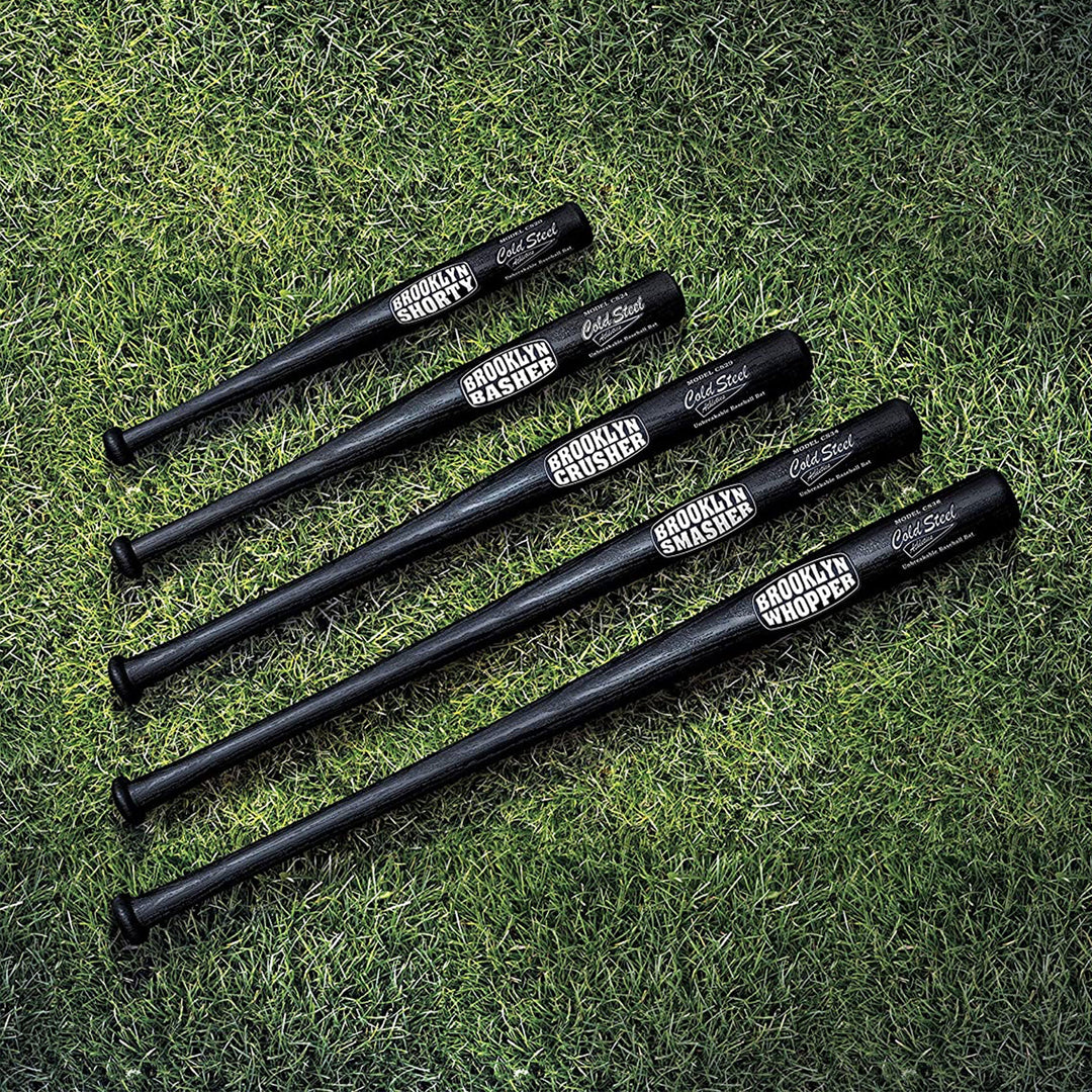 Cold Steel 34 In Heavy Duty Multi Function Brooklyn Crusher Baseball Bat, Black - VMInnovations