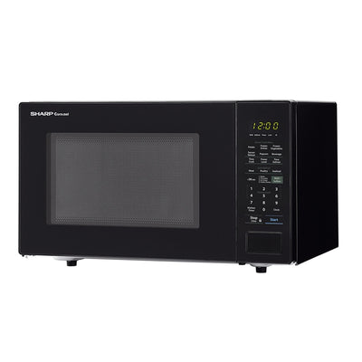 Sharp SMC1441CB Countertop Microwave Oven 1000W, Black (Certified Refurbished)