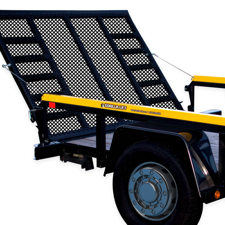 Gorilla Lift 2 Sided Tailgate Utility Trailer Gate & Ramp Lift System, (2 Pack) - VMInnovations