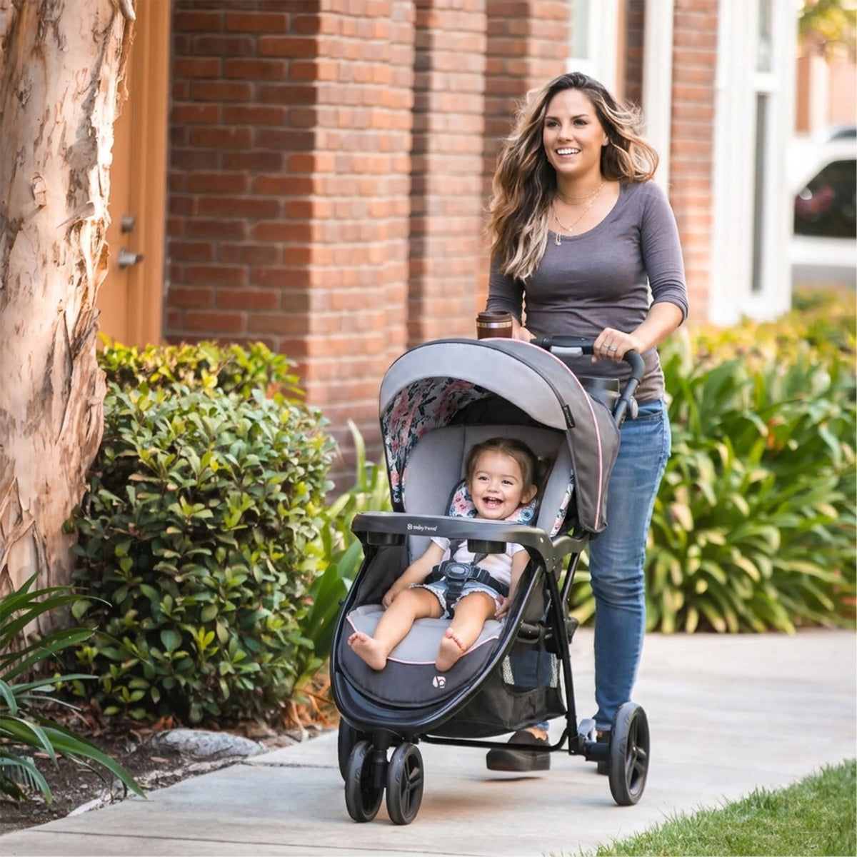 Baby Trend Sky View Plus Folding Infant Carseat Stroller Travel System(Open Box) - VMInnovations