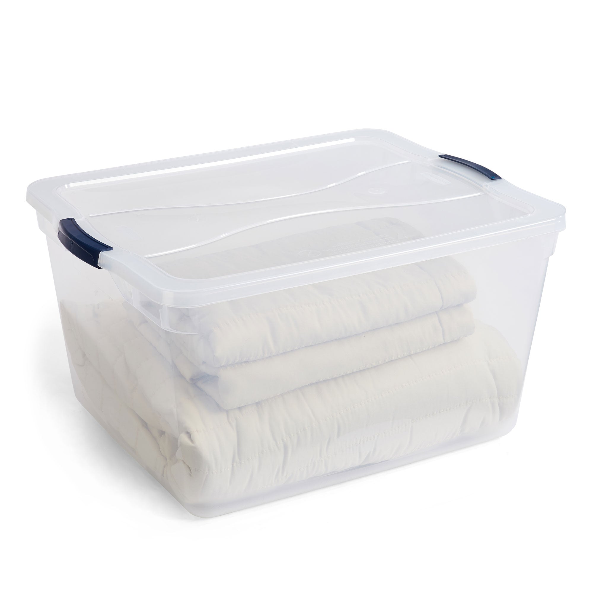 Rubbermaid Cleverstore 71Qt Latching Plastic Storage Container & Lid (For Parts) - VMInnovations
