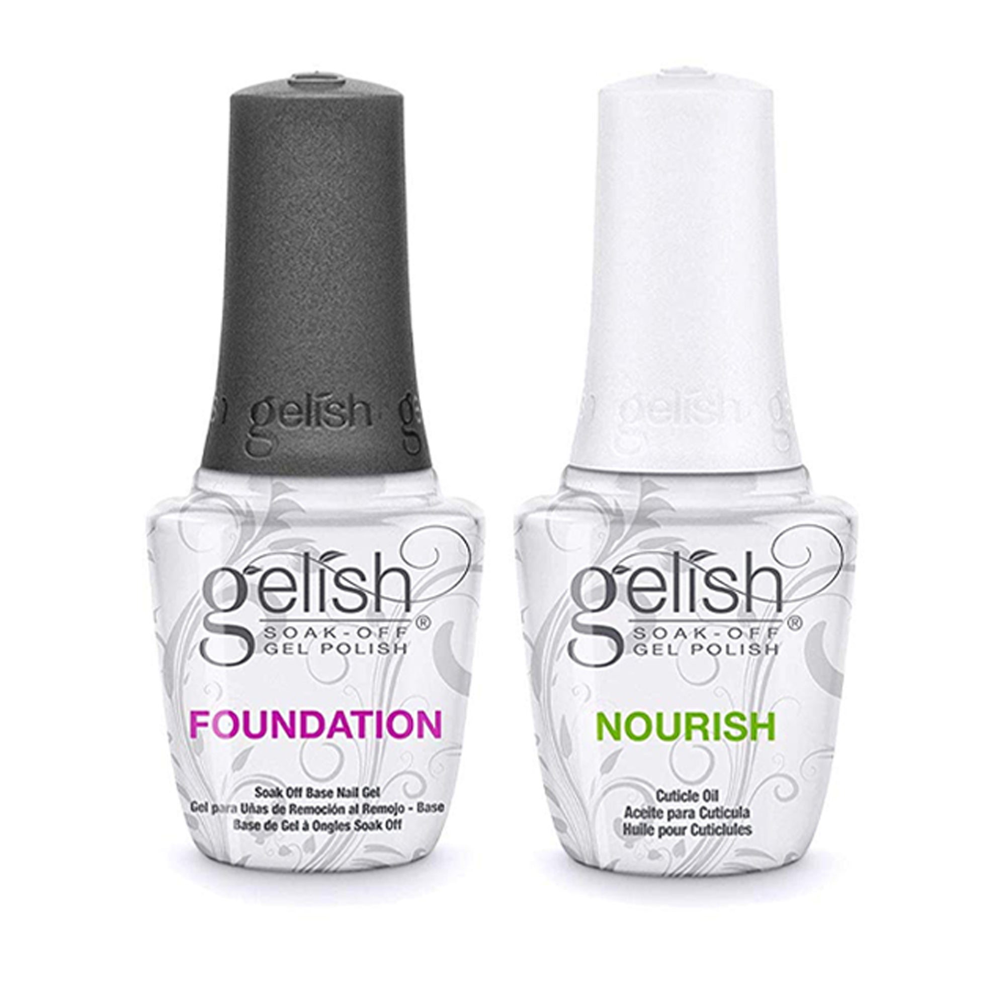 Gelish 15 mL Soak Off Gel Nail Polish Kit & Mini 9 mL Soak Off Gel Polish Set - VMInnovations