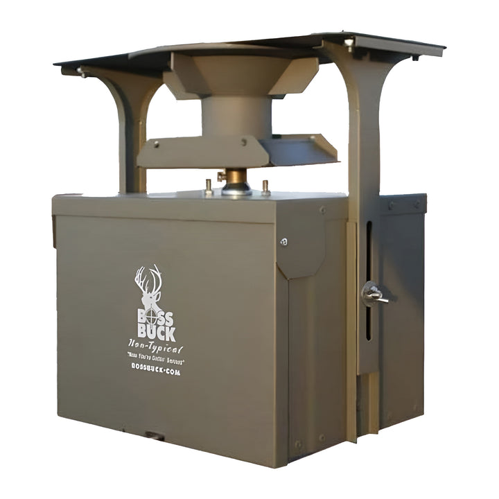 Boss Buck BB-1.5BB 12V High Torque Motor Hunting Game Feeder Kit w/ Timer Holder - VMInnovations
