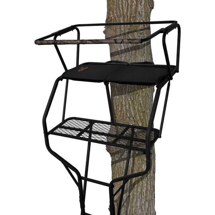 Big Game Guardian XLT 18 Foot 2 Person Deer Hunting Ladder Climbing Tree Stand - VMInnovations