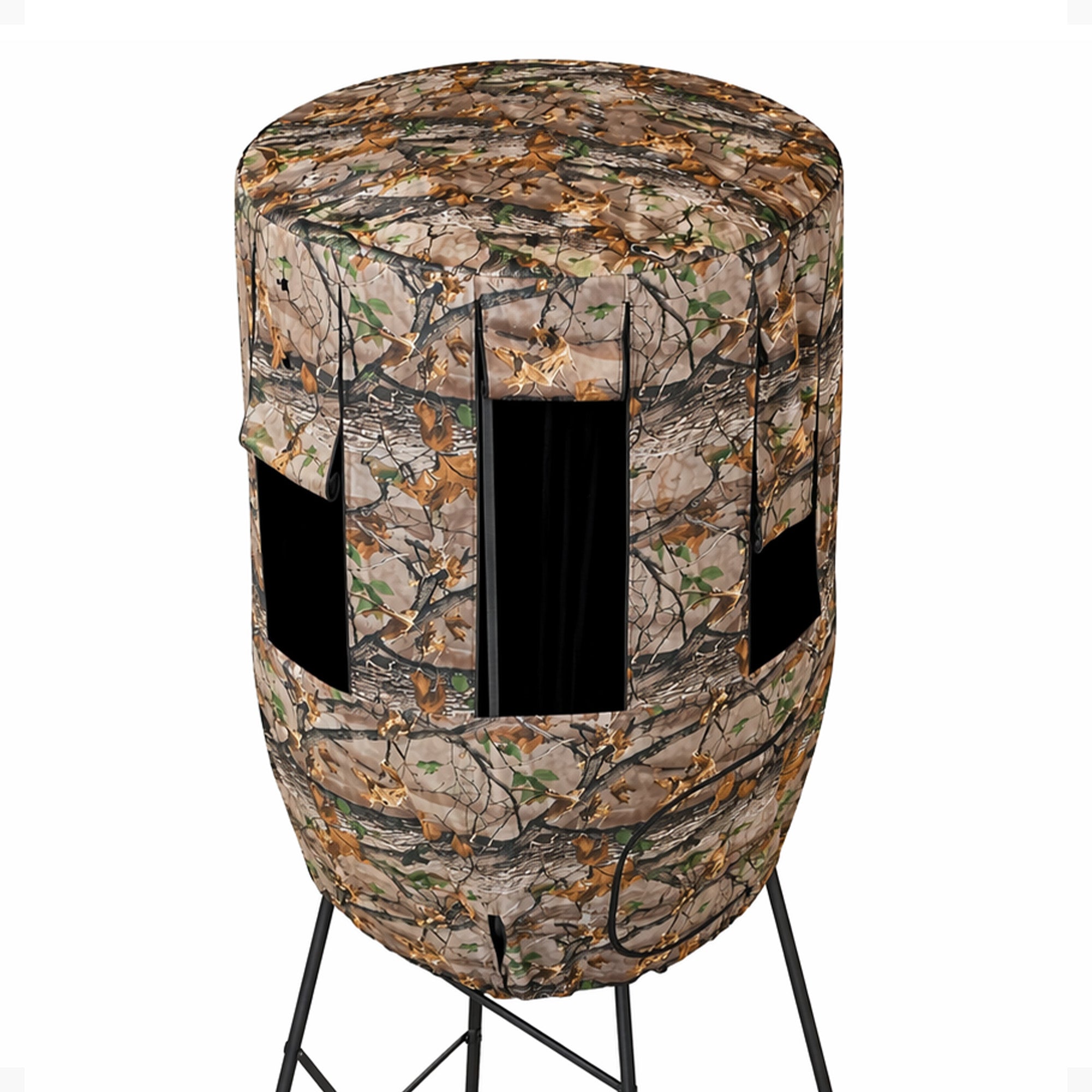 Muddy Roof Kit Hunting Gear, Hunting Blind w/ 8 Windows for Liberty Tripod Stand - VMInnovations
